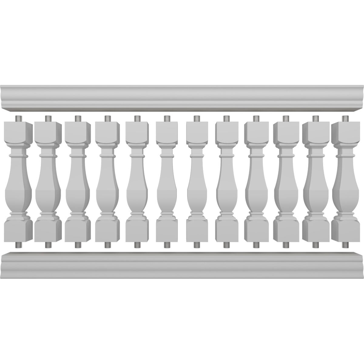 Ekena Millwork BALK42X084ACA railings - View #5