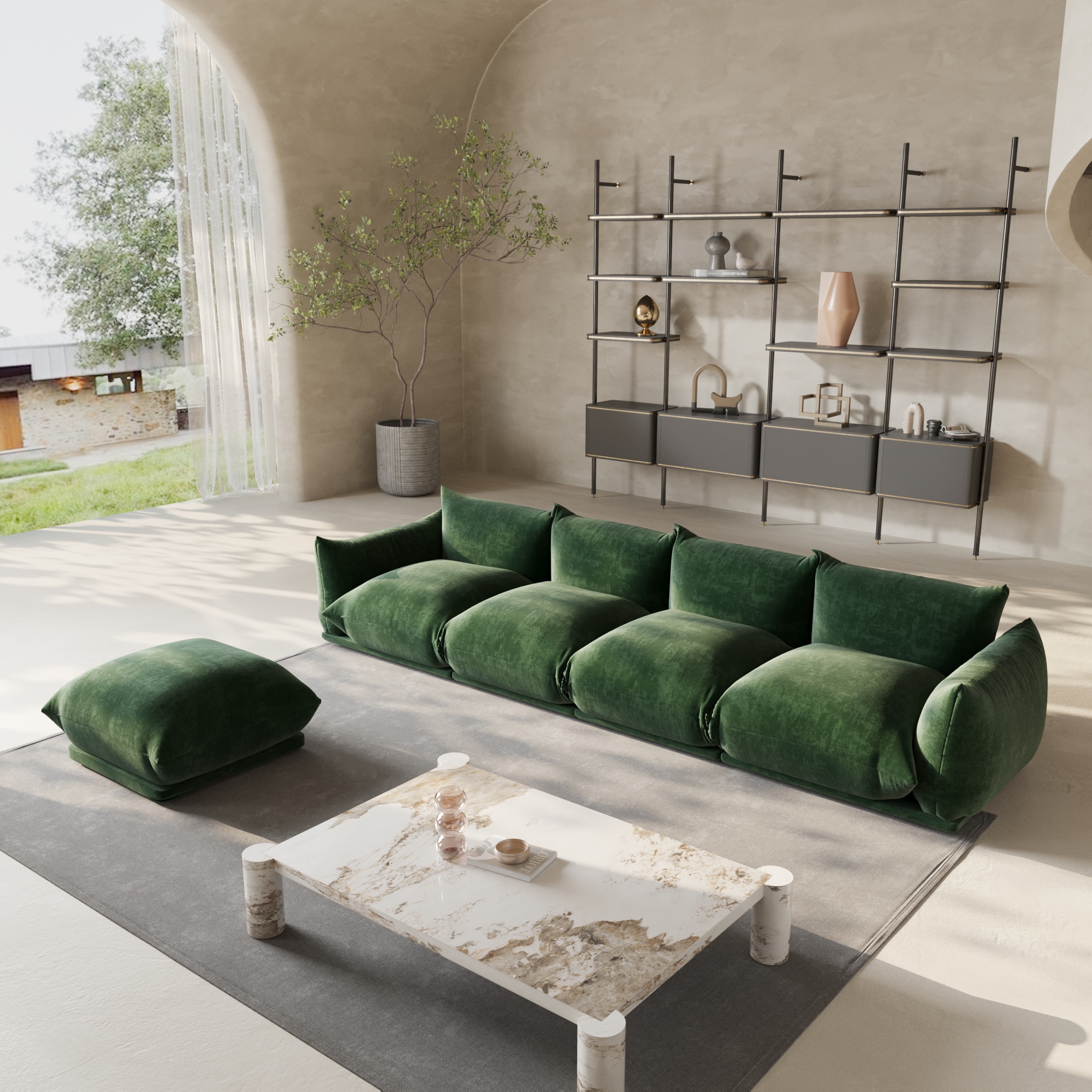 BuotiqHom DH-A-119GN-S4+1 Sofas-Loveseats - View #2