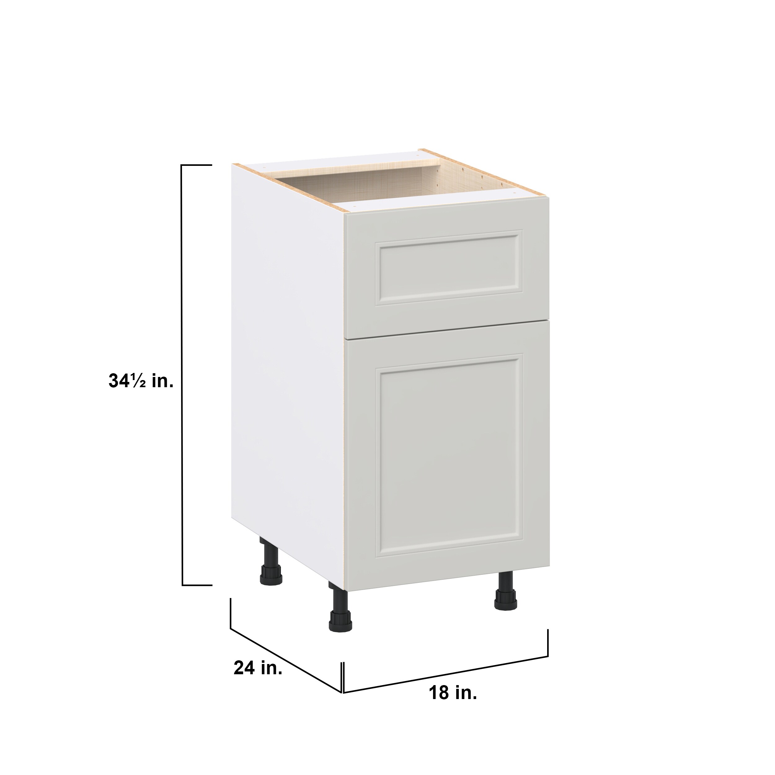 Hugo&Borg DSB18A(L/R)-BE Cabinets-Kitchen - View #3