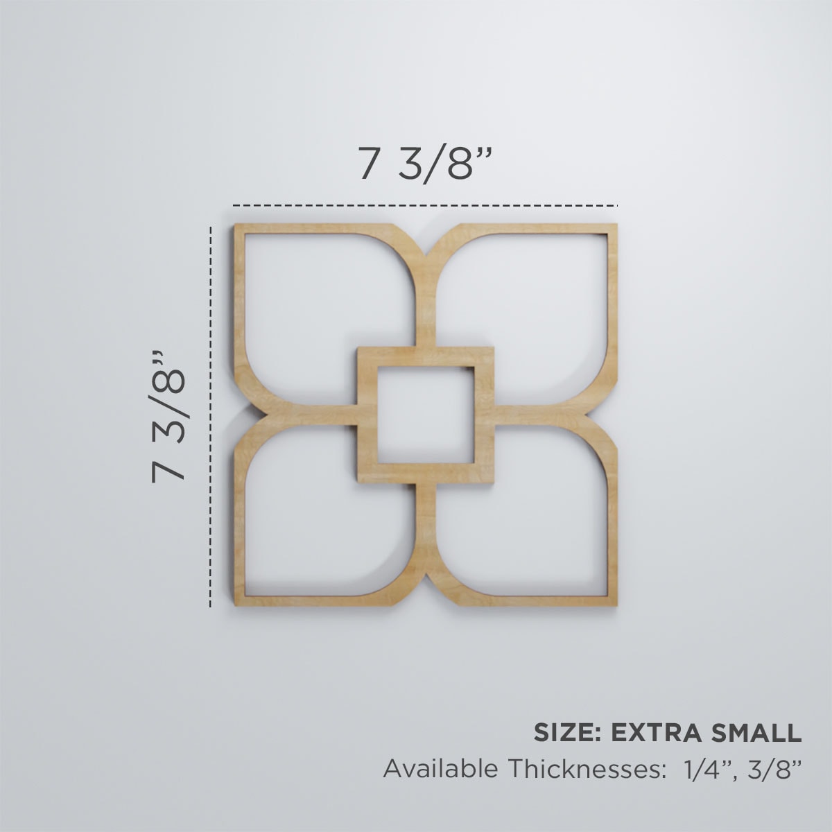 Ekena Millwork WALW08X08X0250OLVMF Wall-Panels - View #3