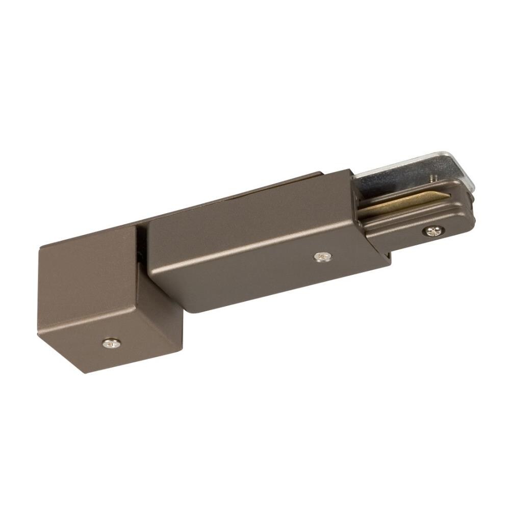 Galaxy Lighting A-4 BZ 5-3/4-in Matte Bronze Mixed Material Linear Live End Power Feed