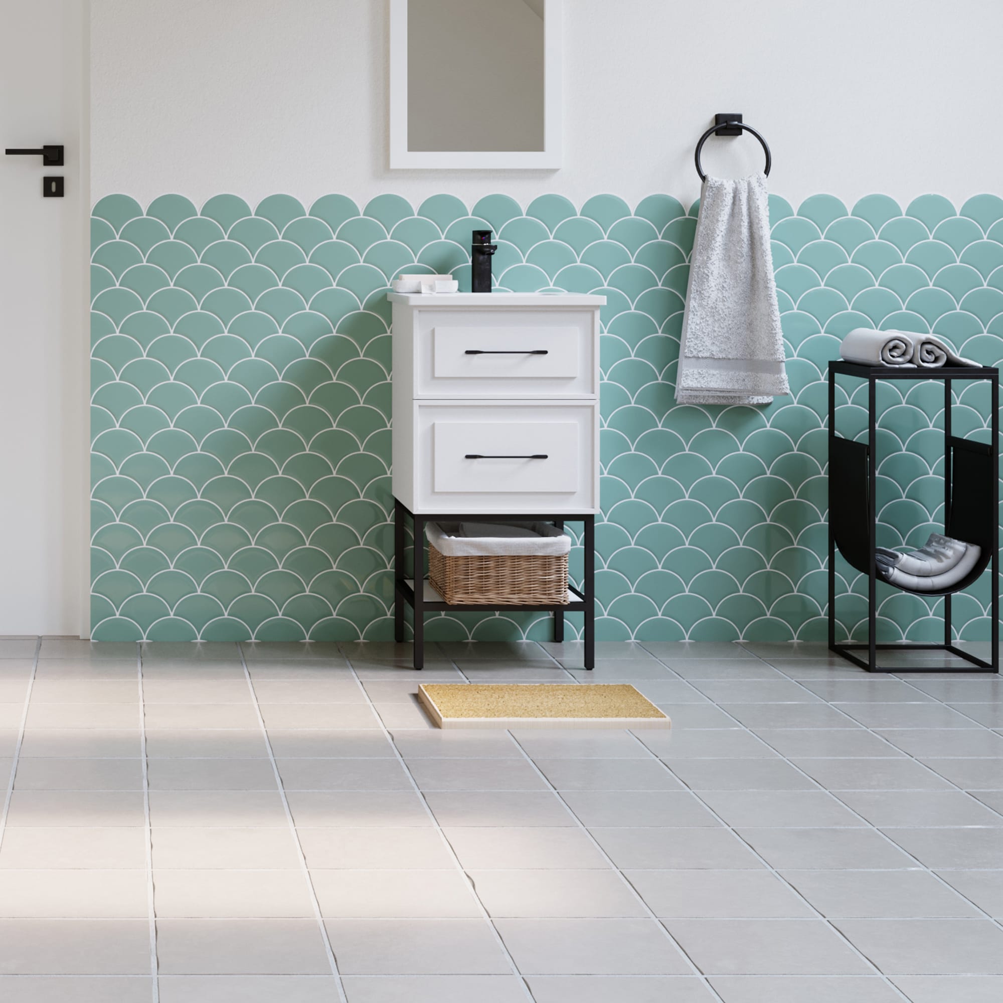 allen + roth RENZO-18W Bath-Vanity-Combo - View #2