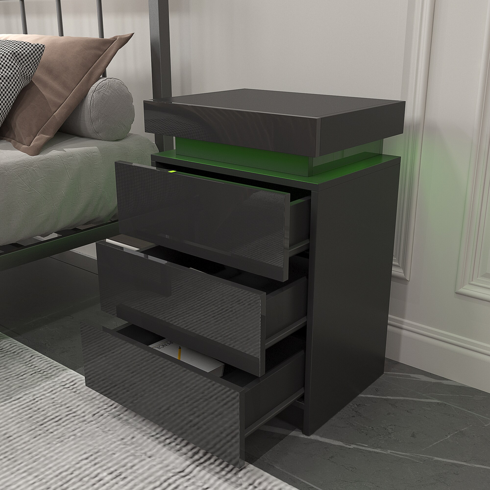 SINOFURN SYA330135GY nightstands - View #6