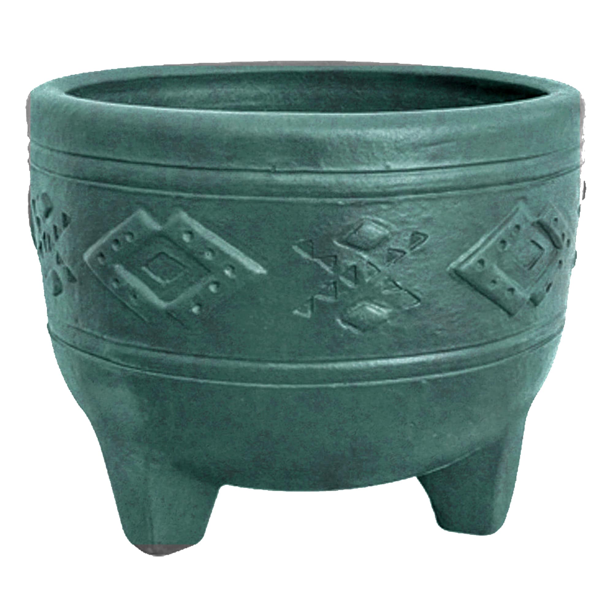 Large Green Terracotta Planter