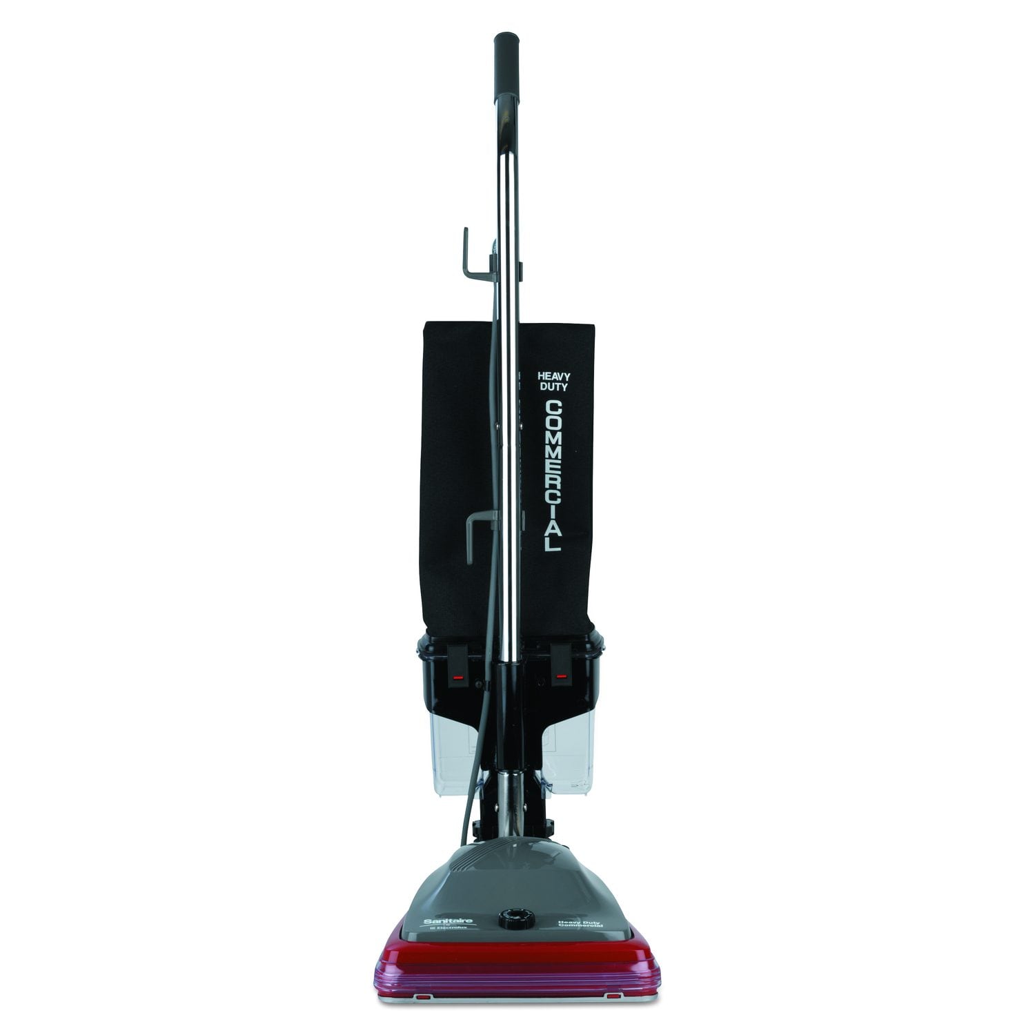 Sanitaire - TRADITION Upright Vacuum SC689A 12 in Cleaning Path Gray/Red/Black