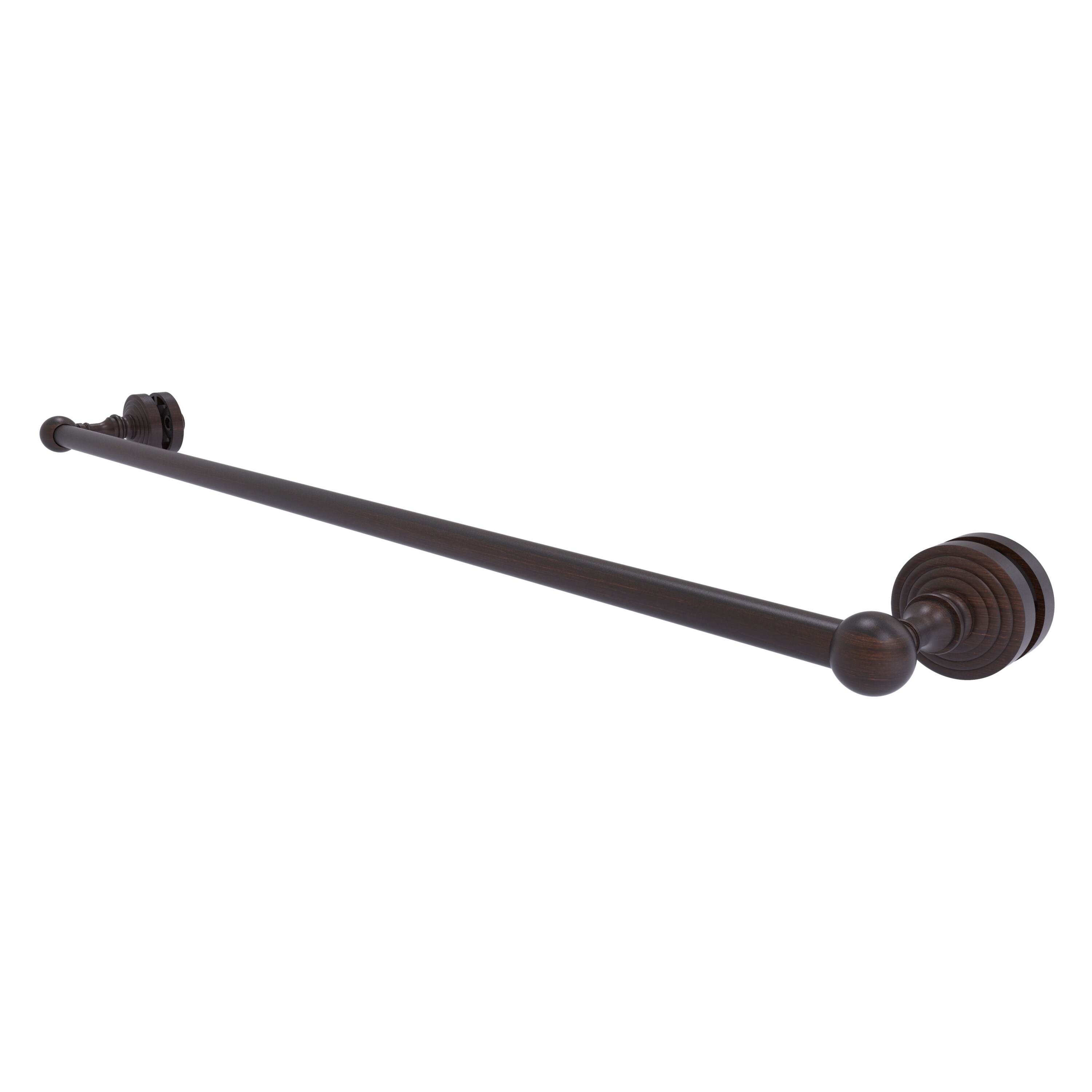 Allied Brass WP-41-SM-30-VB Waverly Place 30-in Venetian Bronze Wall mount Single Towel Bar