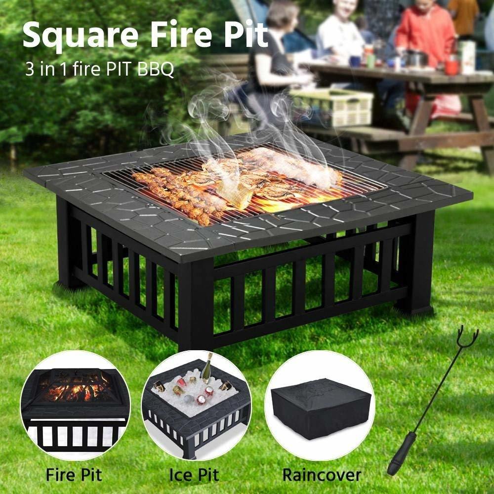 Forclover ALBA-9LAFP Outdoor-Woodburning-Firepits - View #5