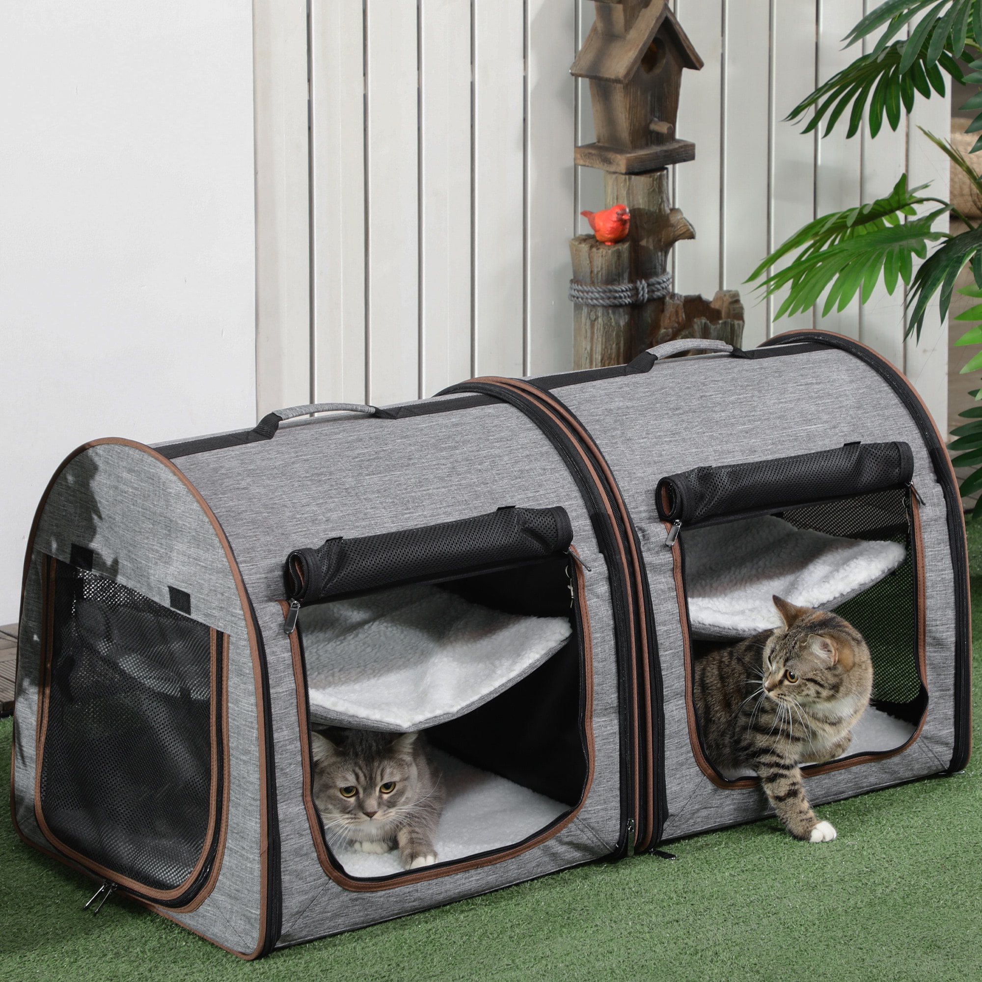 PawHut D00-080V02 Pet-Carriers - View #2