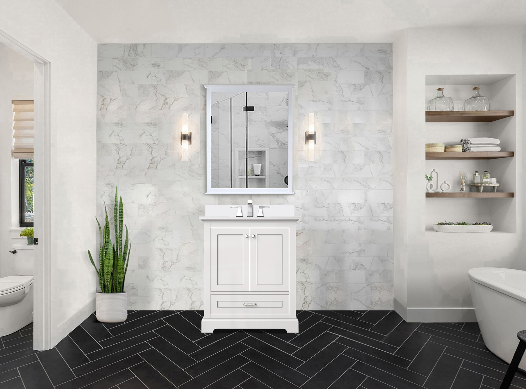 Lexora LVD30SA300 Bath-Vanity-Combo - View #11