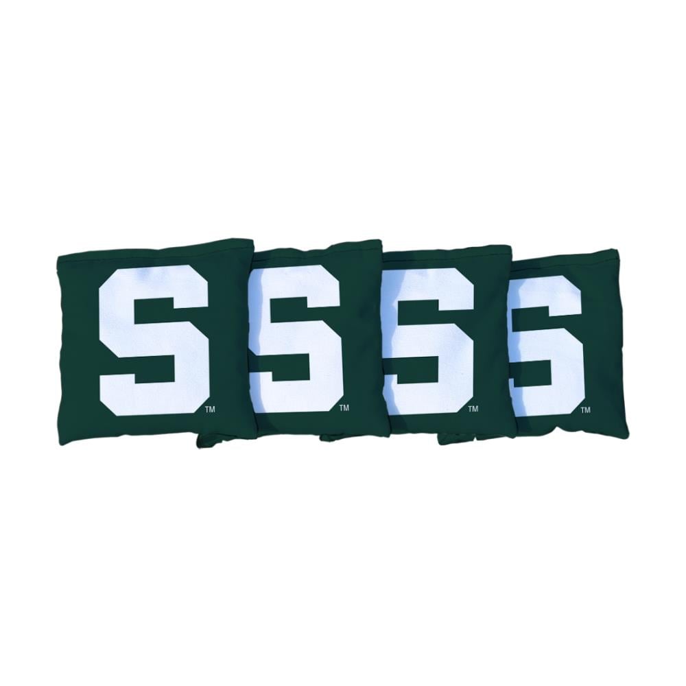 Michigan State Spartans and Detroit Lions Cornhole boards