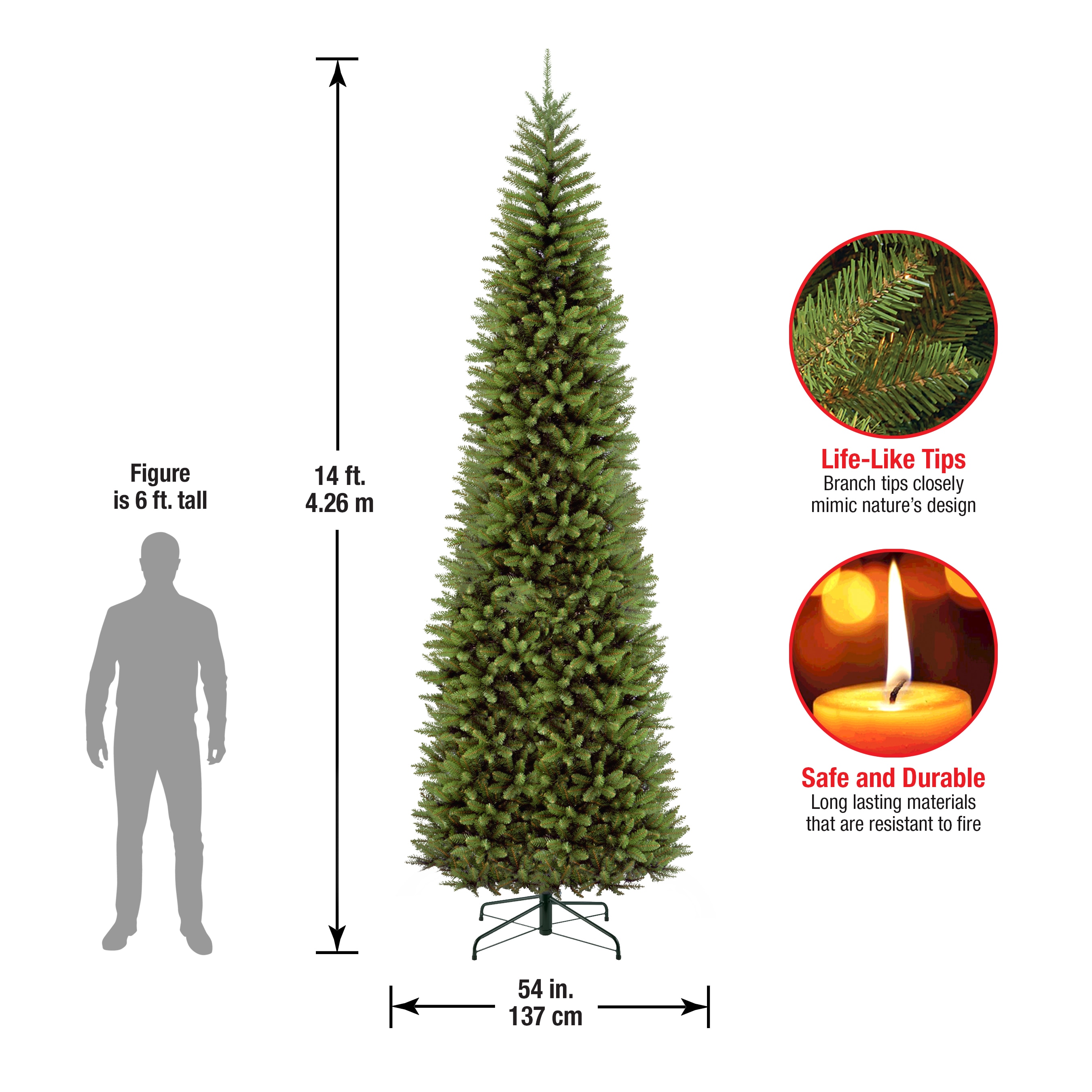 National Tree Company KW7-500-140 Artificial-Christmas-Trees - View #5