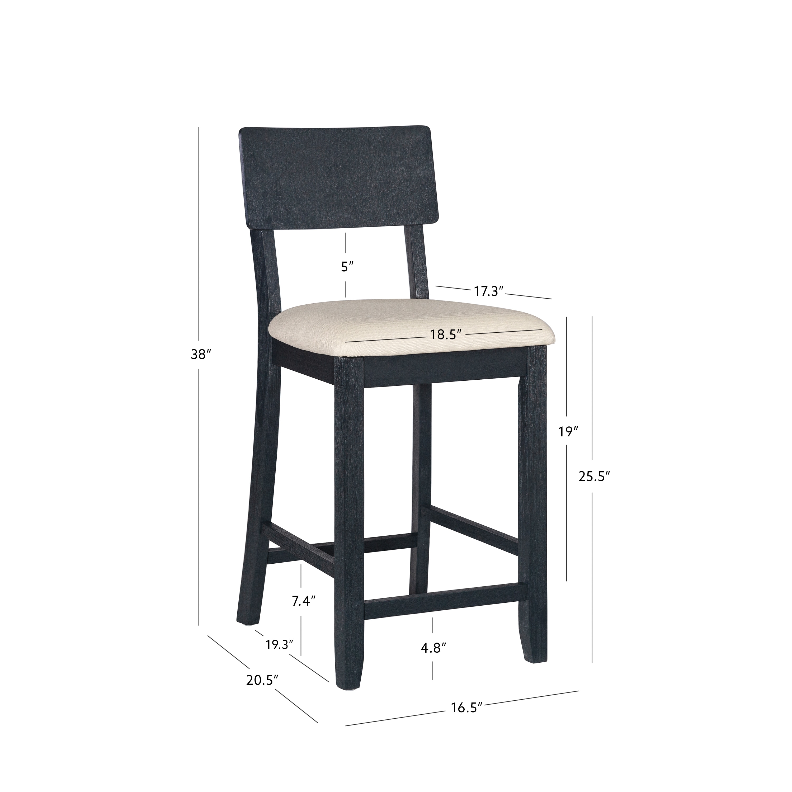 Linon LOWES1889 stools - View #8