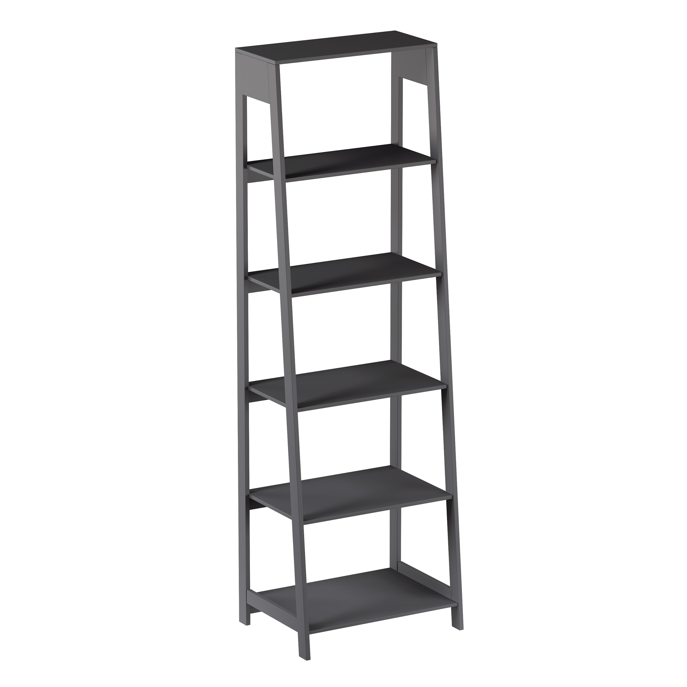 Lavish Home 80-SHF-4-GRY bookcases - View #2