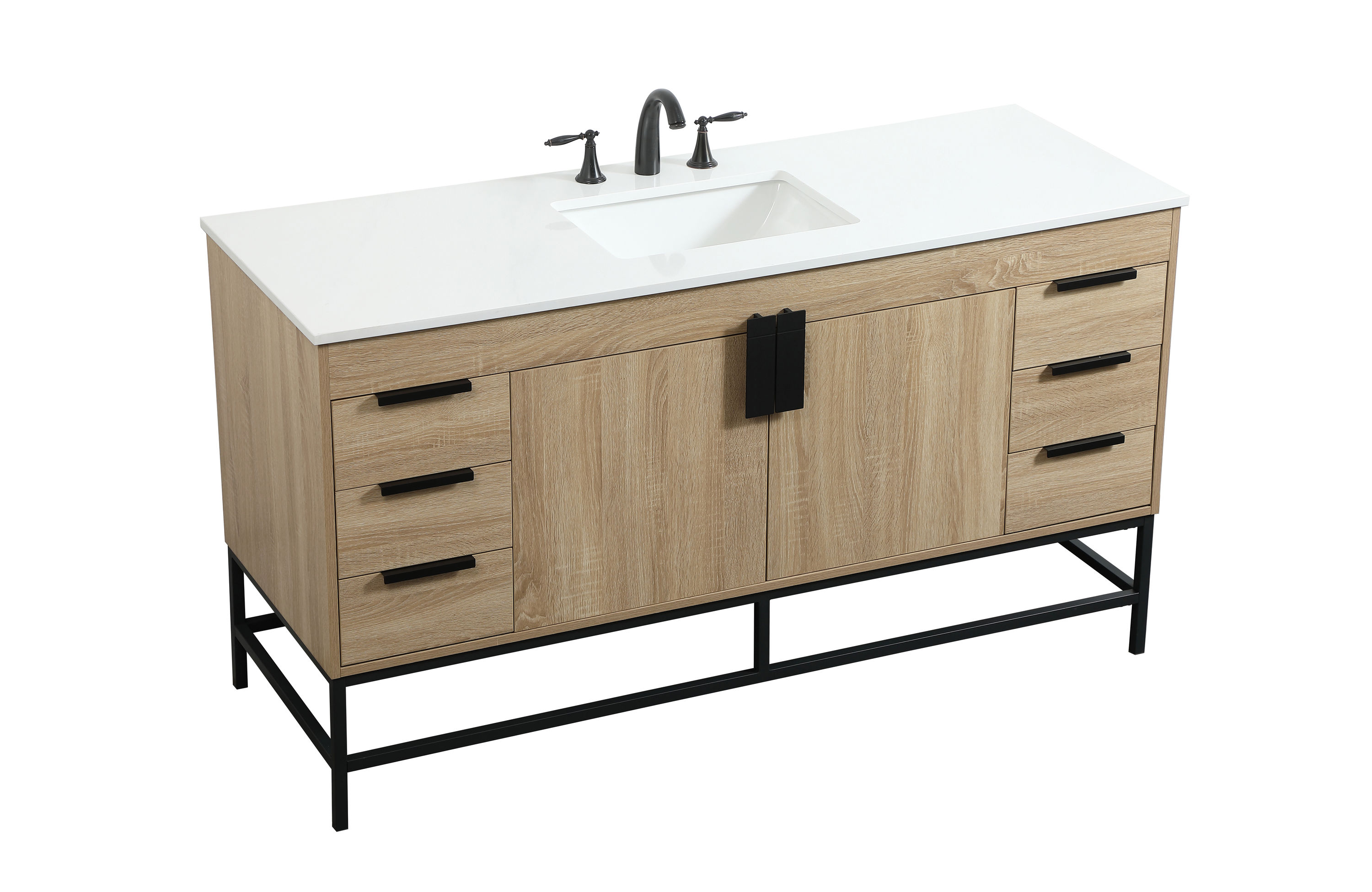 Elegant Decor HF146580MW Bath-Vanity-Combo - View #9