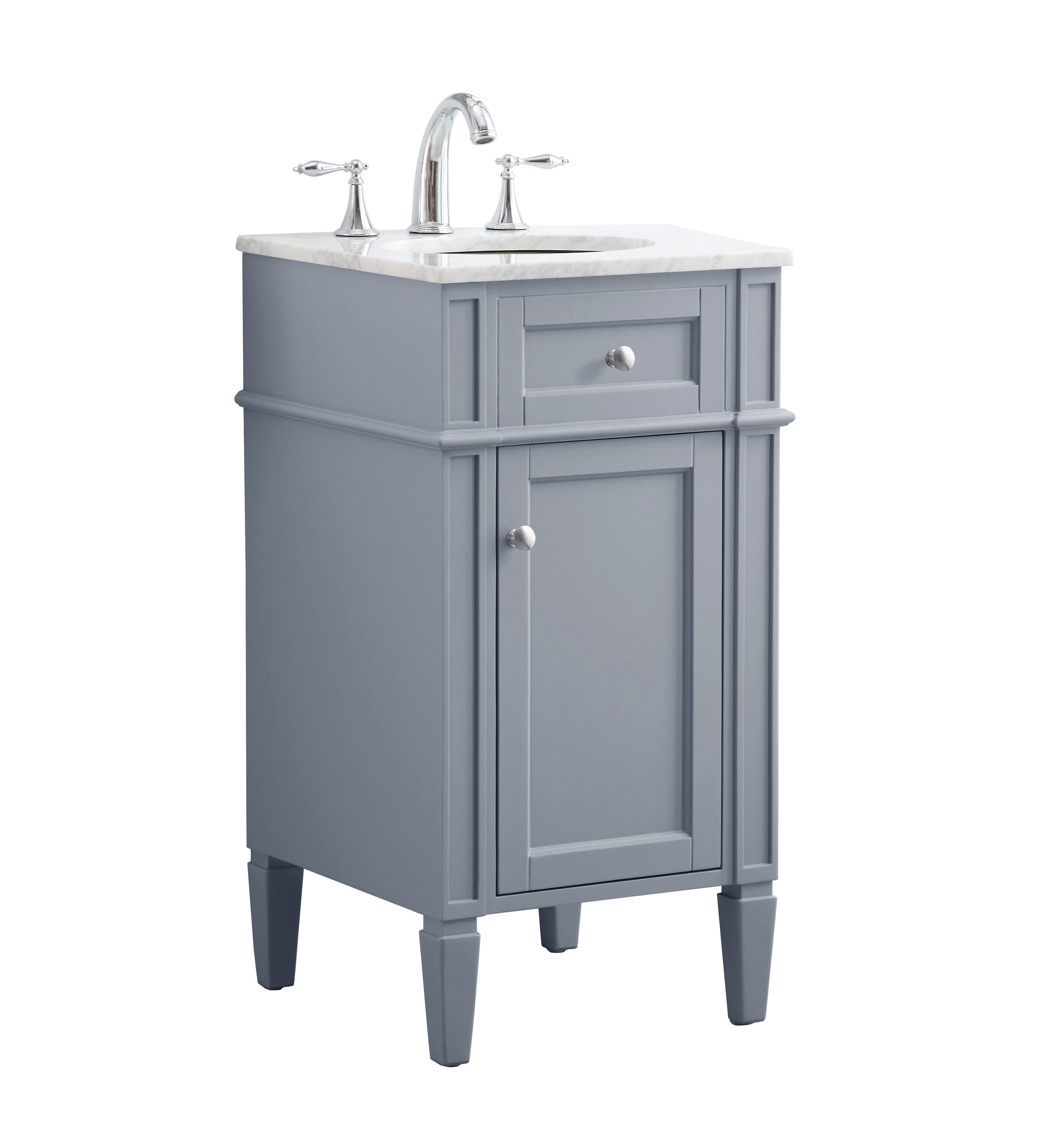 Elegant Decor HF37554GR Bath-Vanity-Combo - View #13