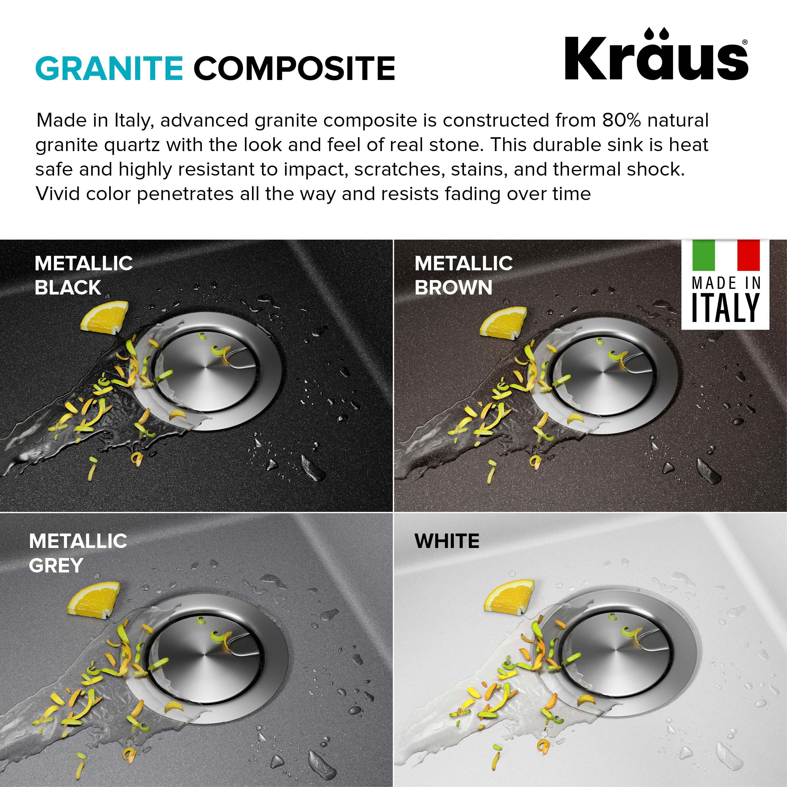 Kraus KGTW12-25WH Kitchen-Sinks - View #5