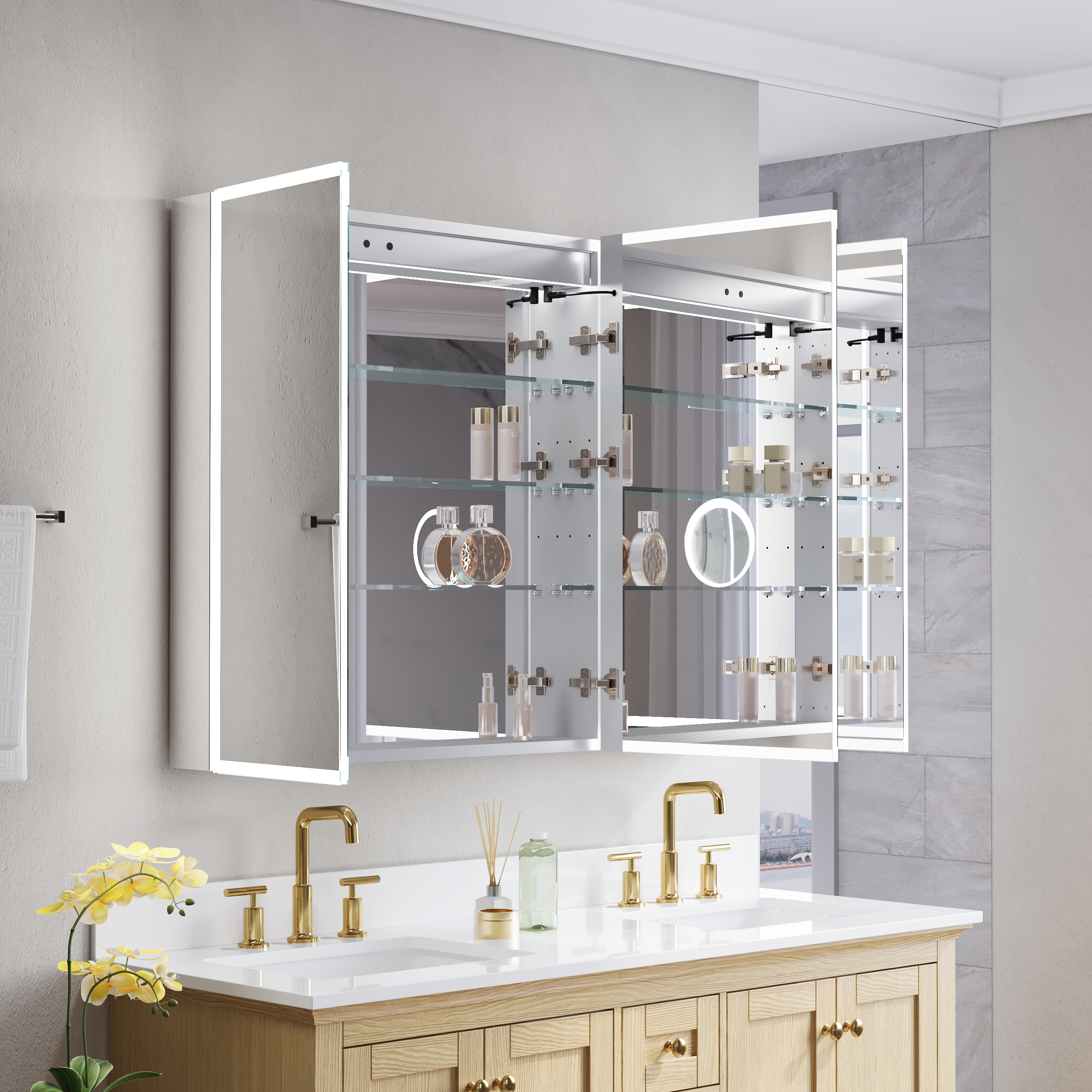 WELLFOR W8MCL4836 Bathroom-Medicine-Cabinets - View #15