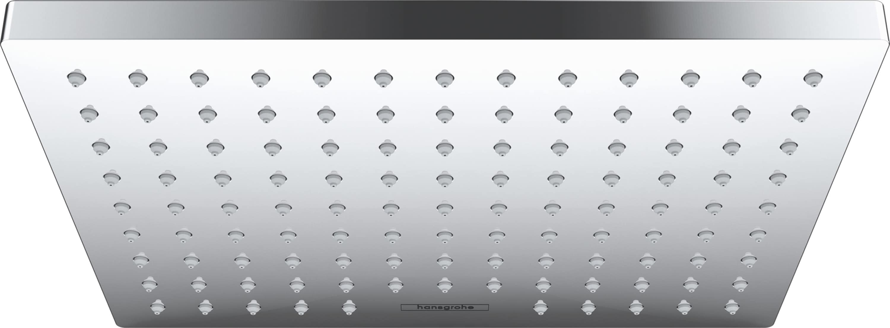 Hansgrohe 26094001 Vernis Blend Chrome Sold separately Single function 9.06-Inches Square Shower Faucet