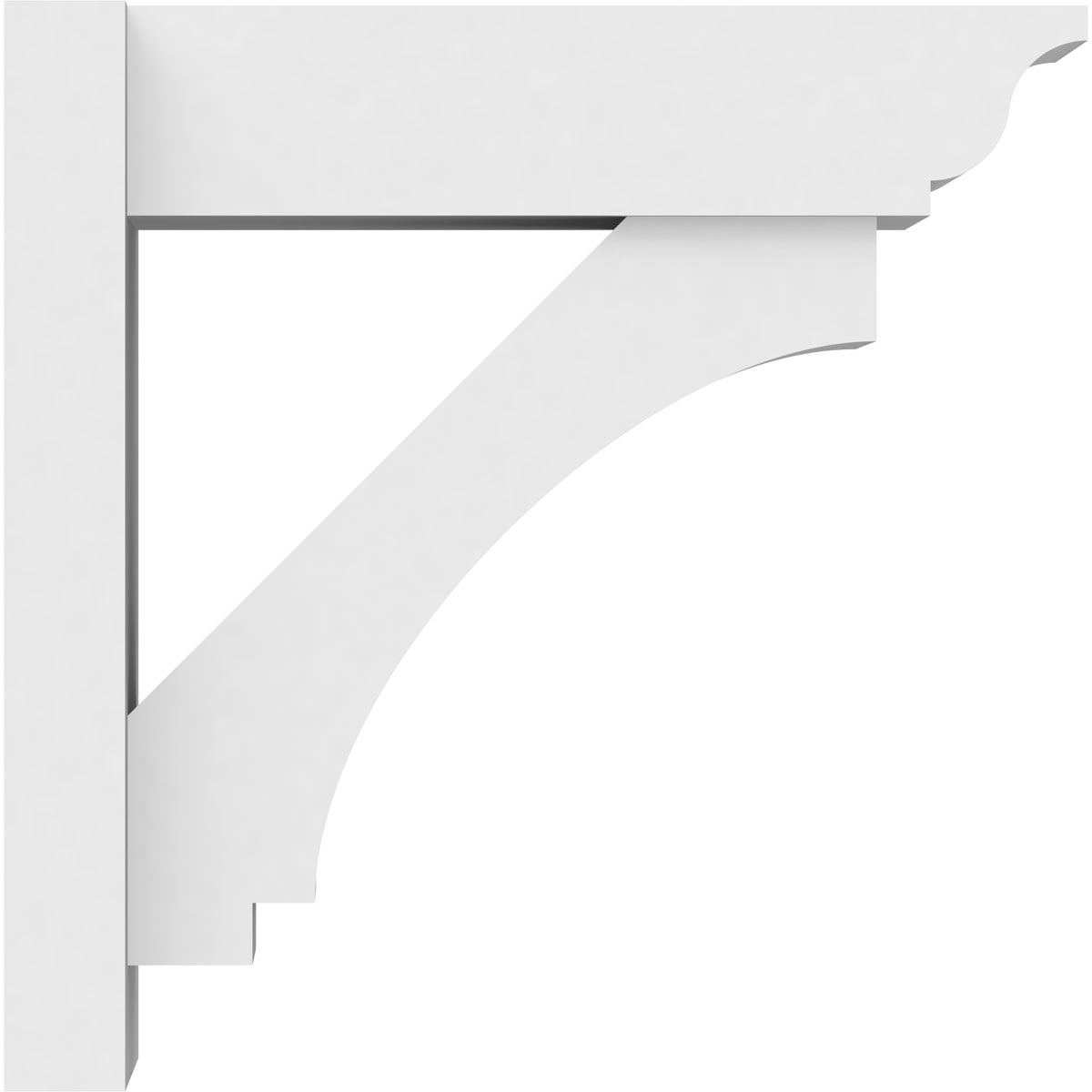 Ekena Millwork OUTP07X18X18IMP01 outlookers - View #3