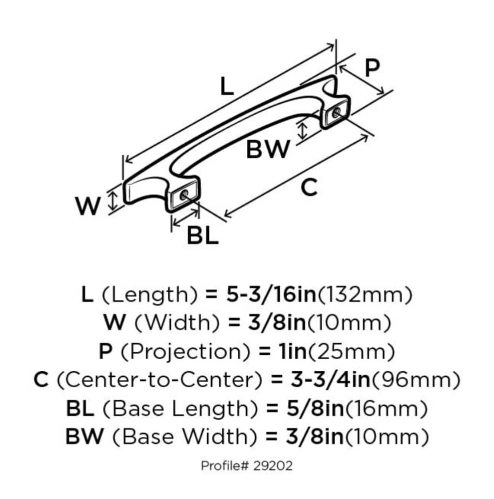 Amerock BP29202G10 Cabinet-Pulls - View #2