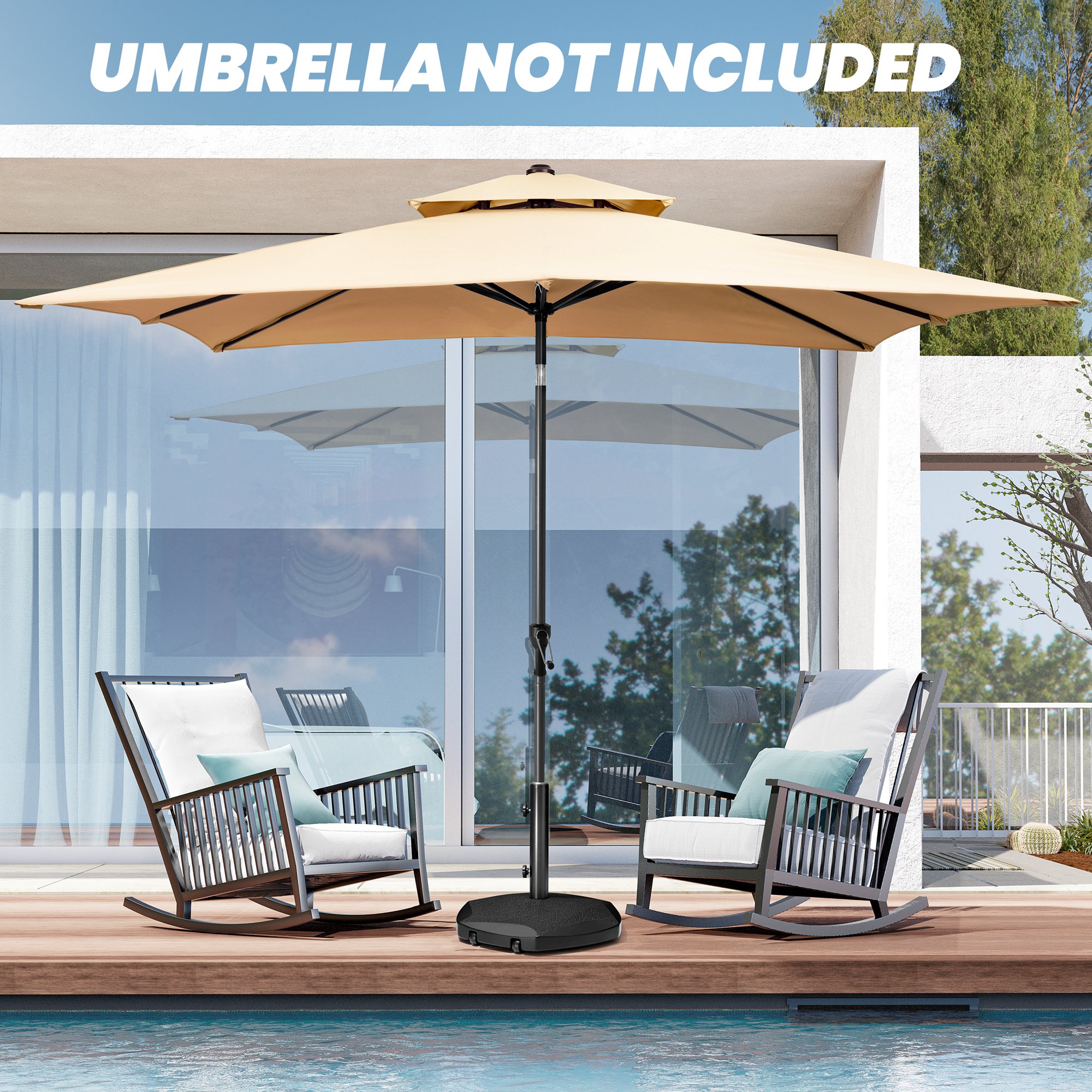 Crestlive Products CL-UB021BLK Umbrella-Bases - View #8