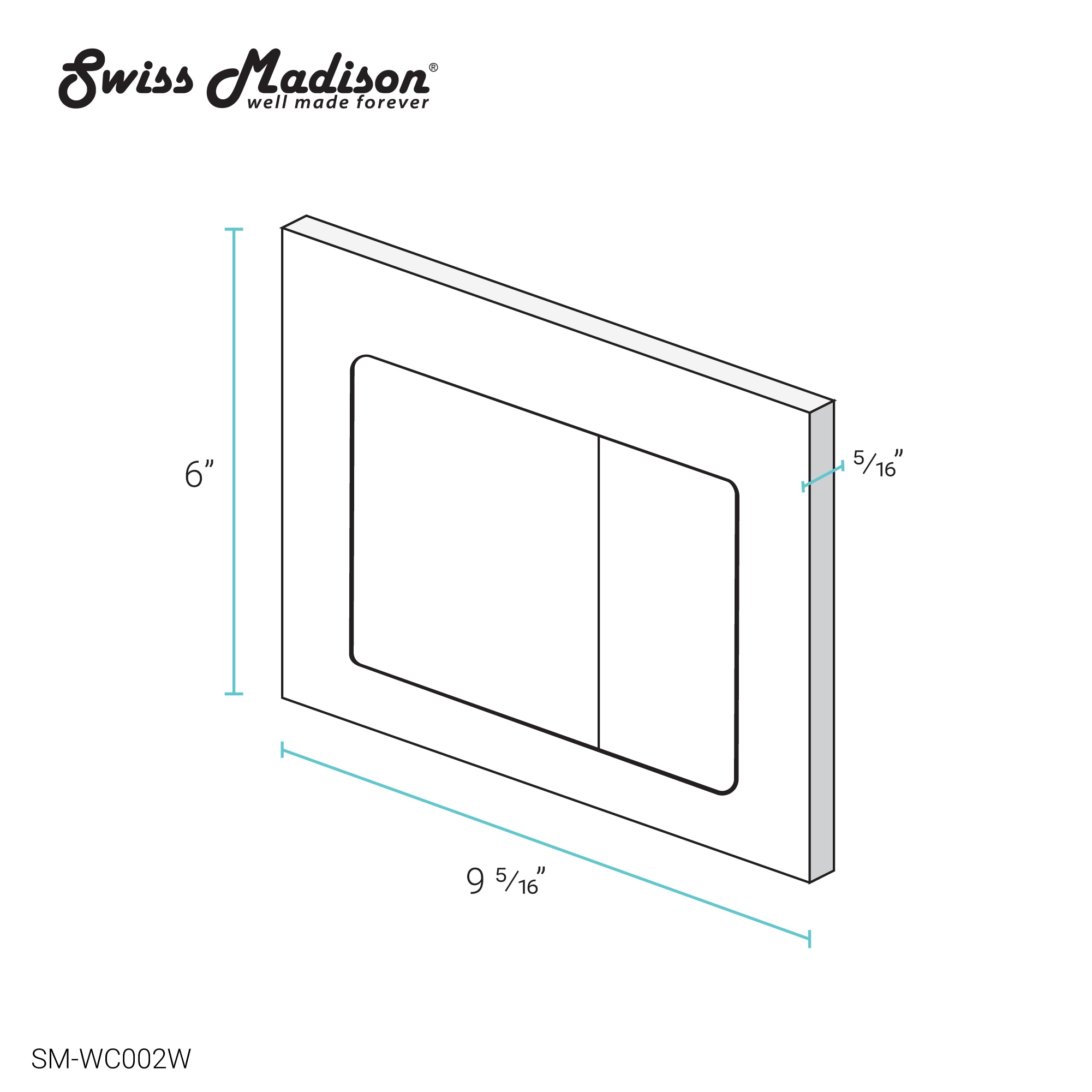 Swiss Madison SM-WC002W Toilet-Components-Accessories - View #6