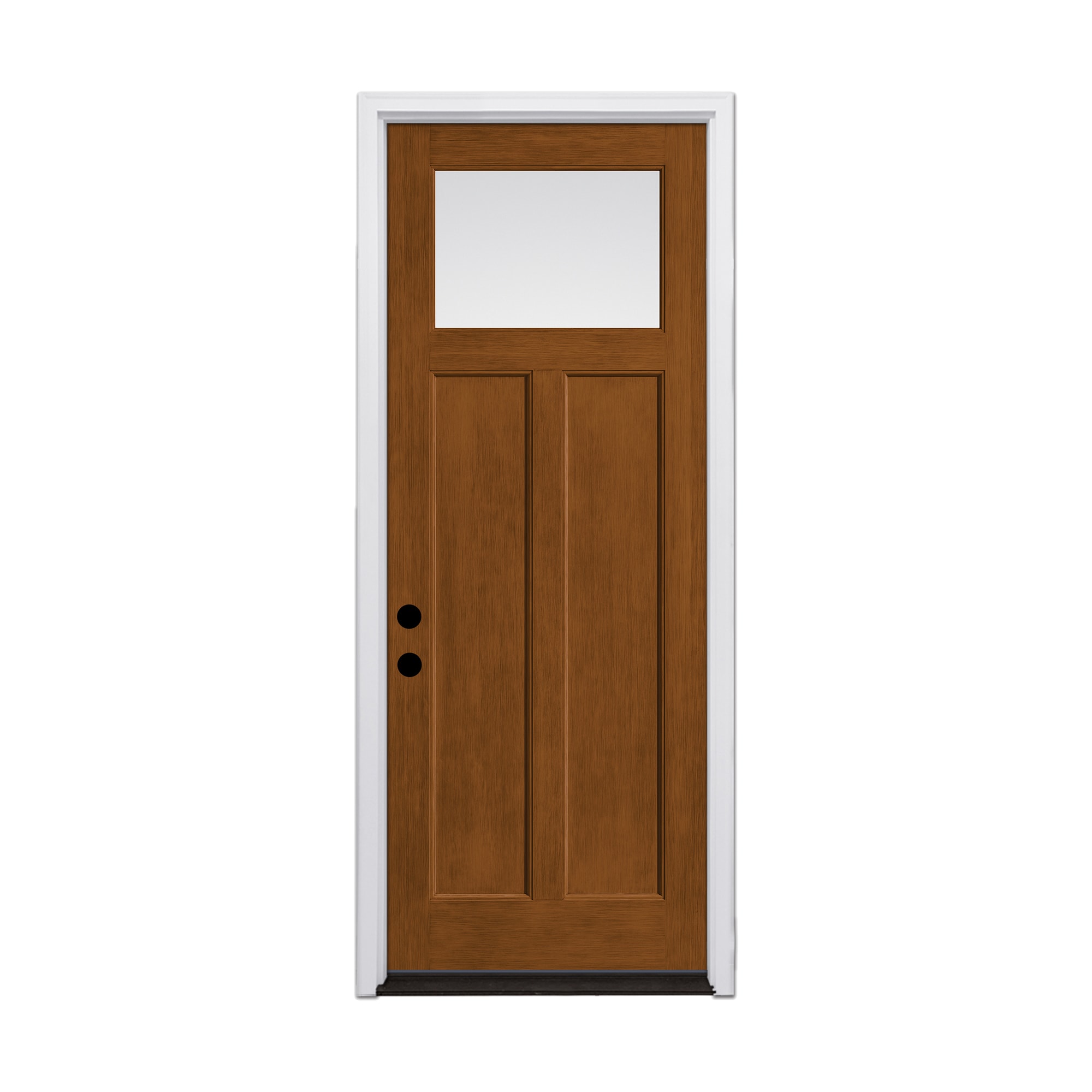 Therma-Tru Classic Craft 36-in x 96-in x 4-9/16-in Fiberglass Right ...