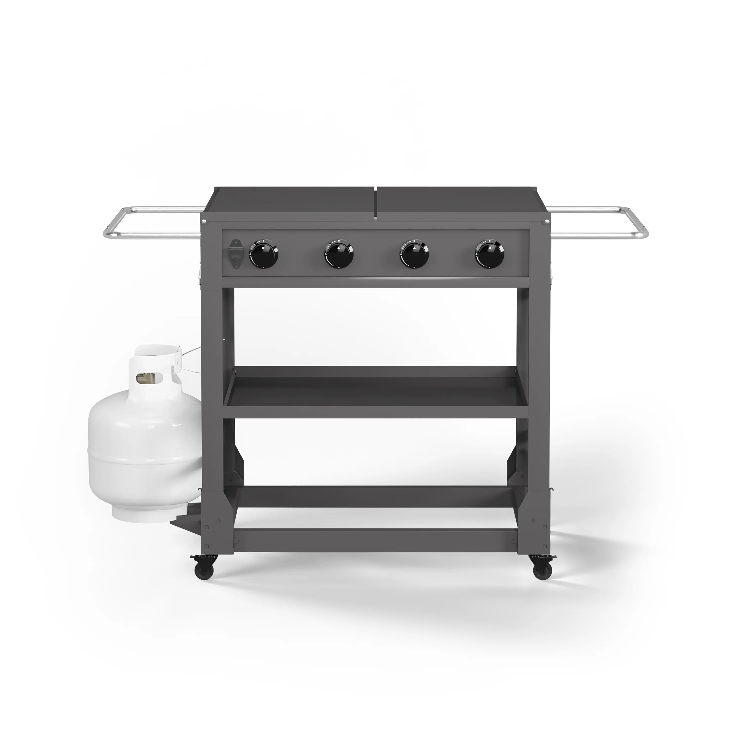 TYTUS TDT-471-0101 Fresno 4 -Burner Liquid propane Flat Top Grill