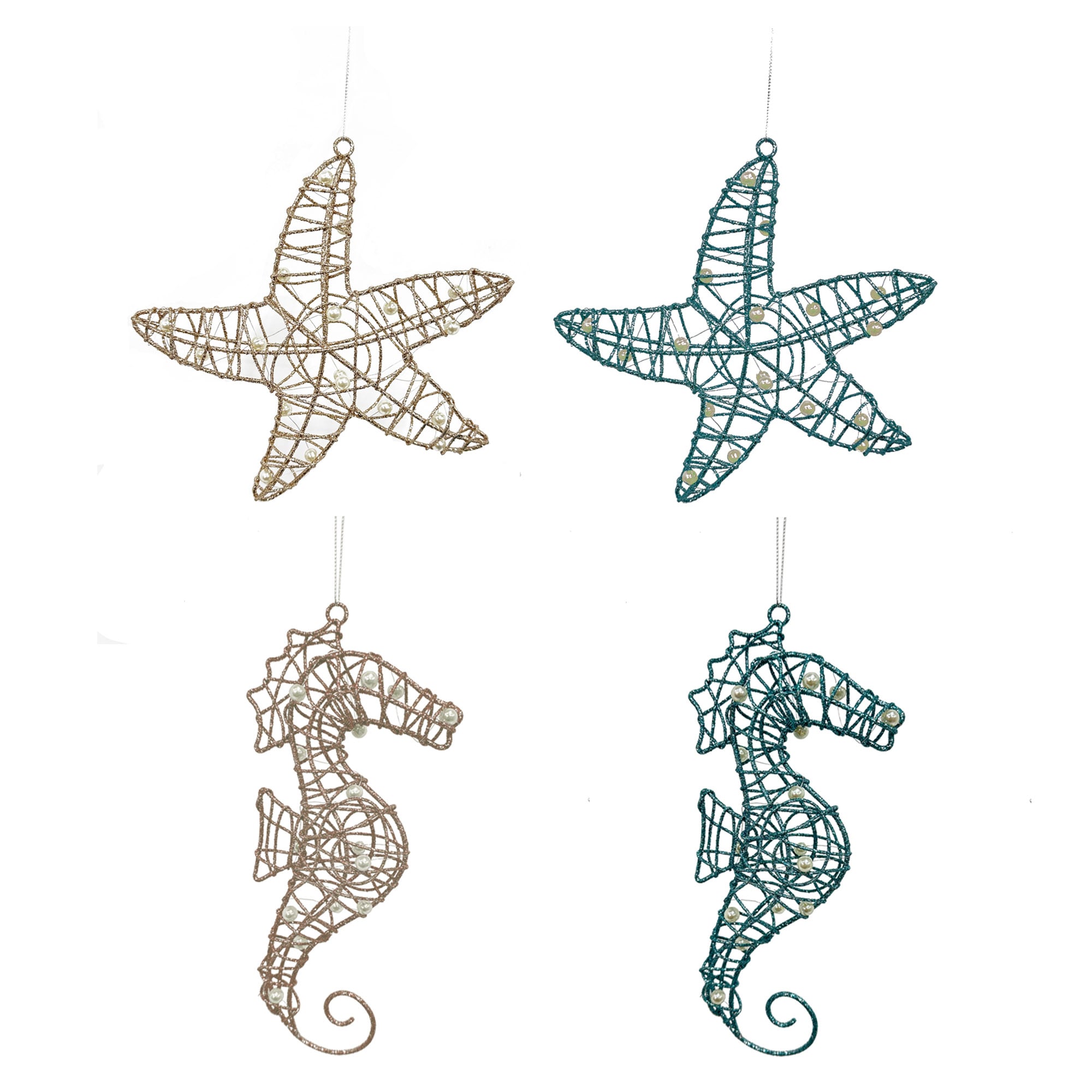 Holiday Living LW37-KXTKA352 Multiple colors/finishes Star (assorted) Indoor Ornament