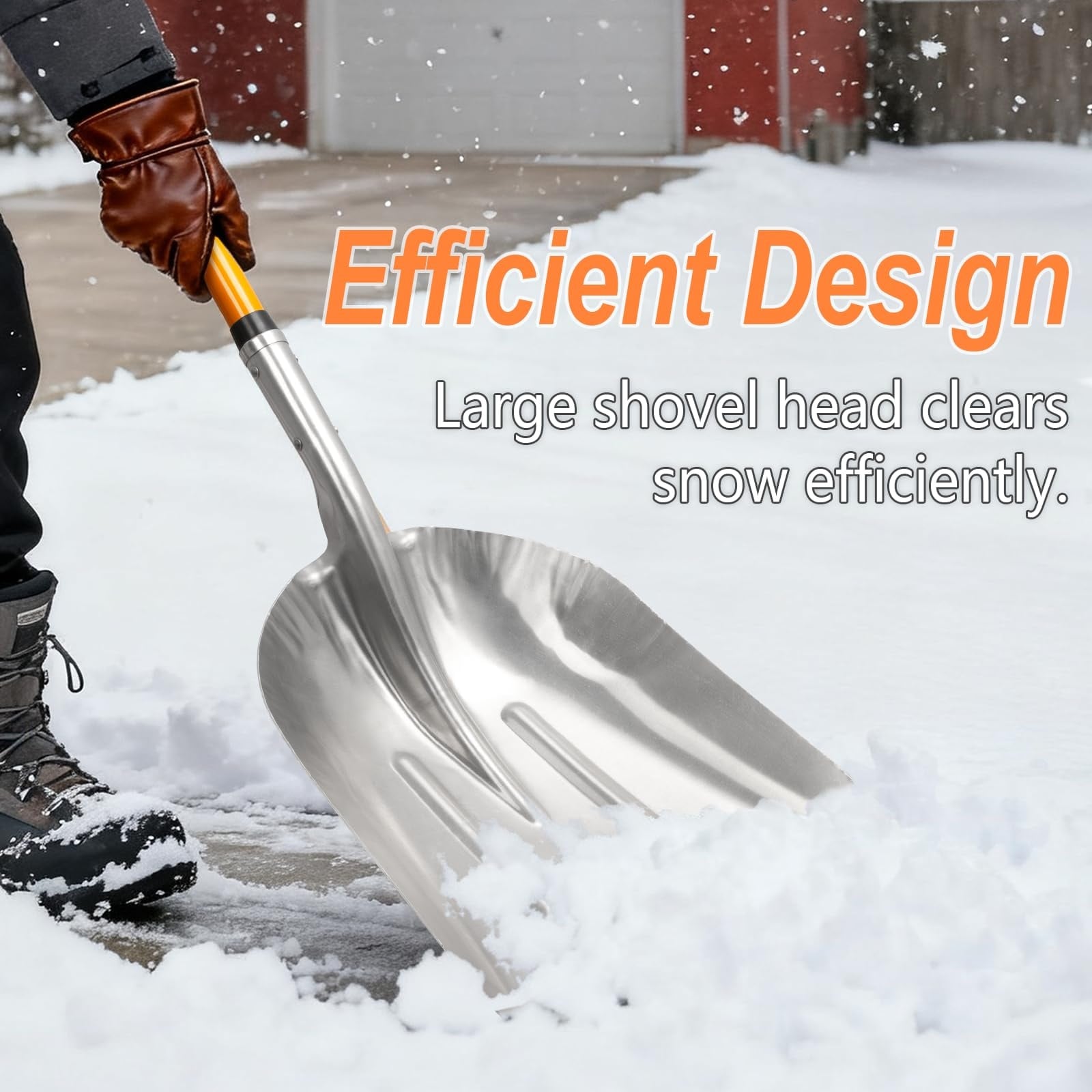 Adrinfly L05AD10018 Snow-Shovels - View #3