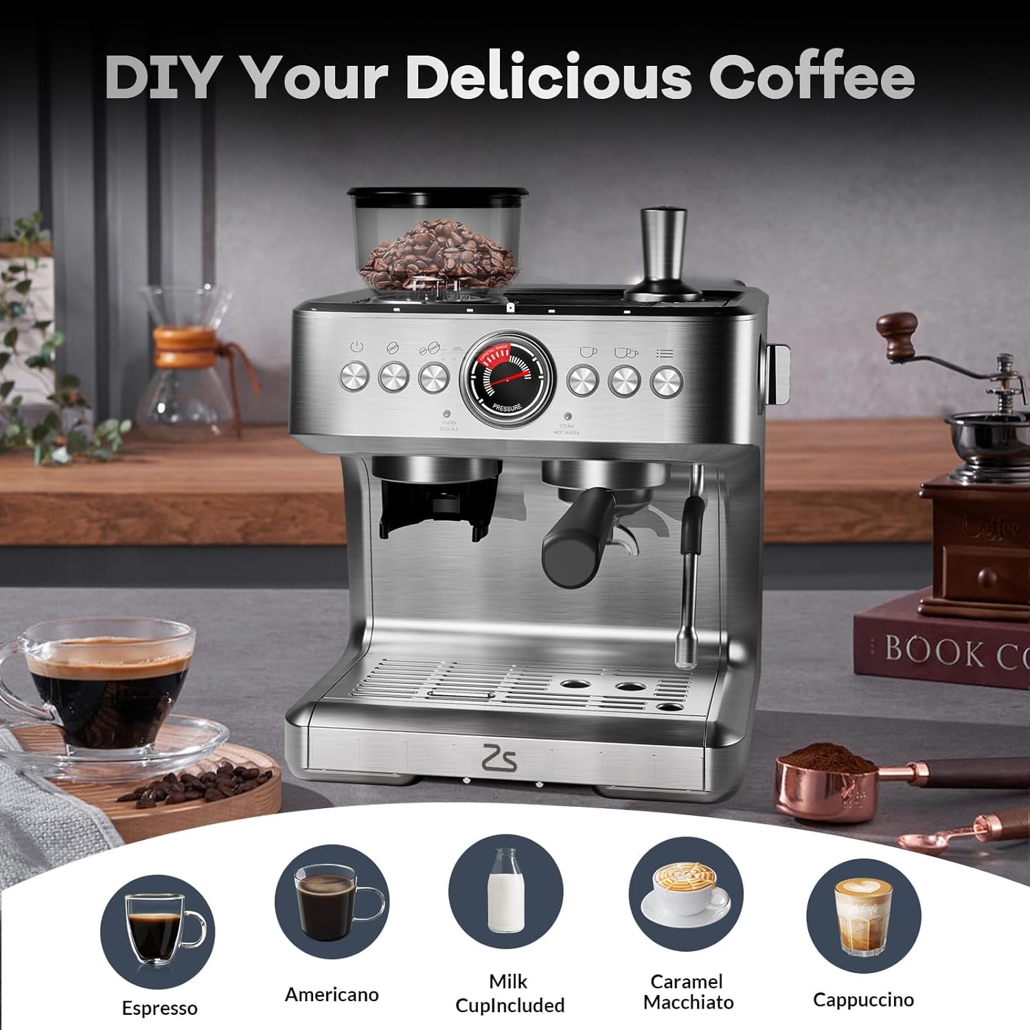Qeetex COFFEPHO13FTMM3J Coffee-Makers - View #6