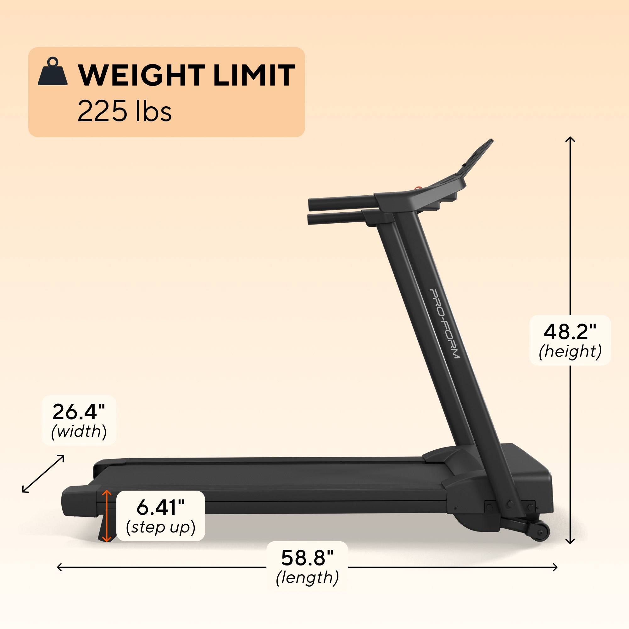 ProForm PFTL38825 treadmills - View #6