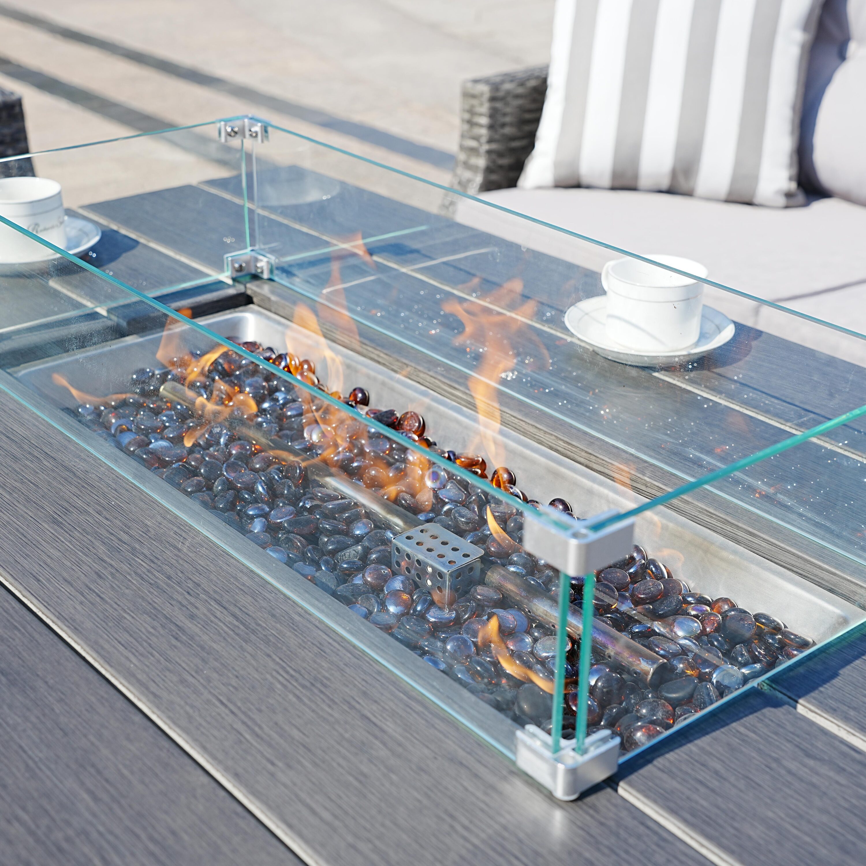 Direct Wicker DWG-1802P&2334TA-GR Patio-Conversation-Sets - View #9