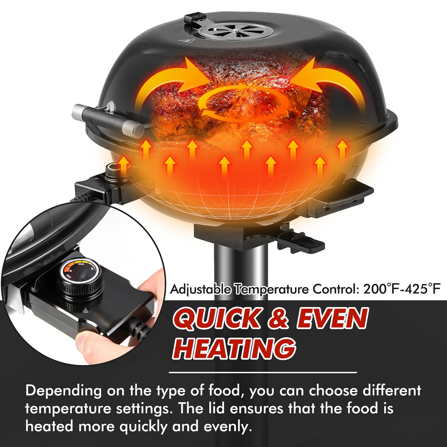 Costway CSHY005049 Tabletop-Grills - View #7