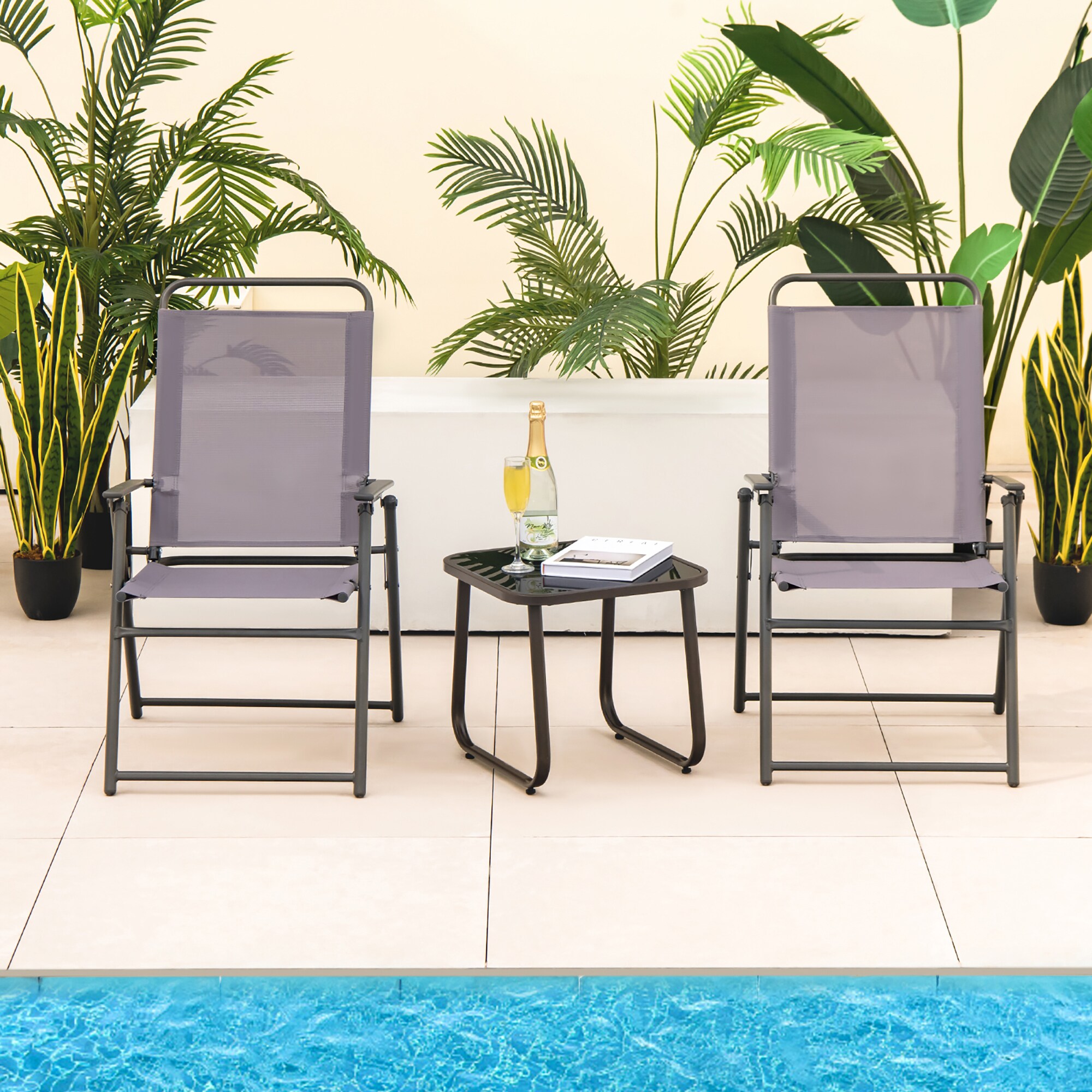 Costway NP11097GR-2 Patio-Chairs - View #9