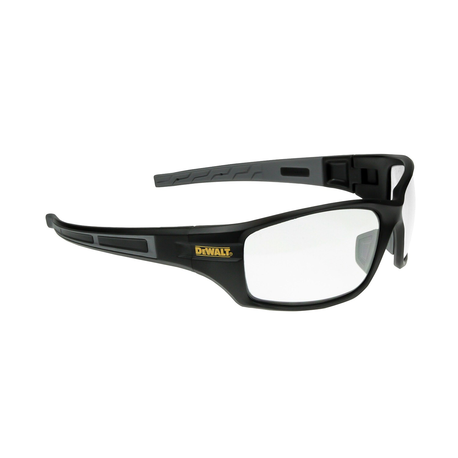 DEWALT DPG101-1C DPG101 Auger174 Safety Glass - Black Frame - Clear Lens Polycarbonate Safety glasses