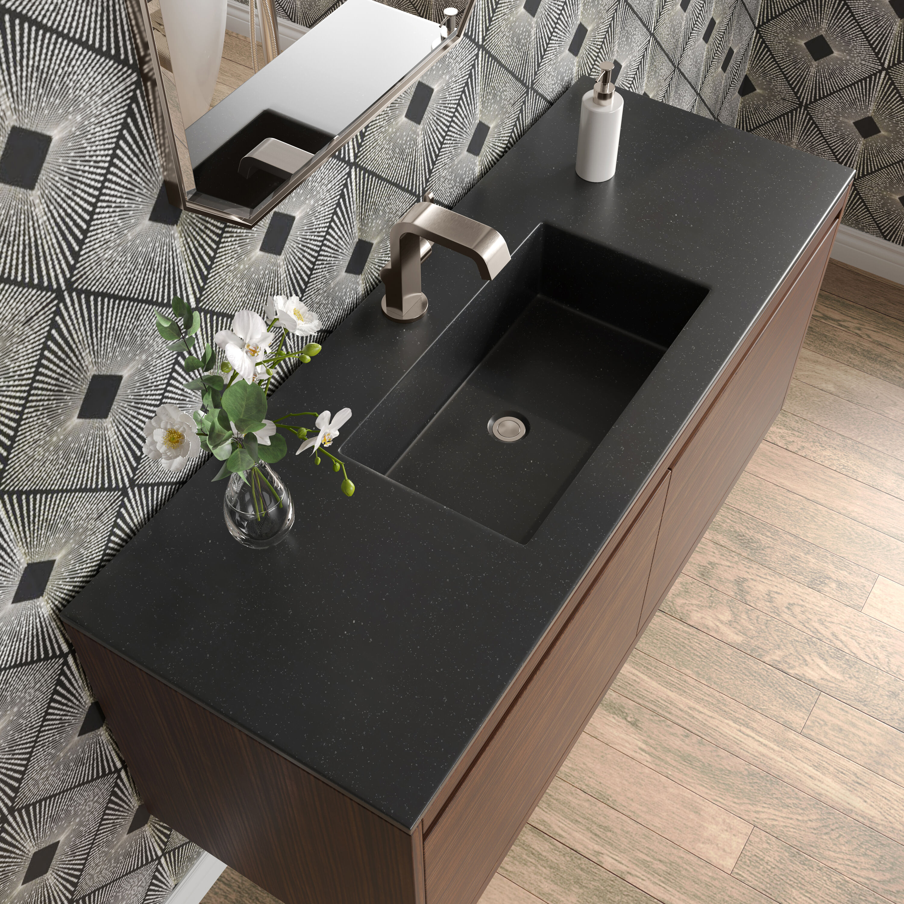 James Martin Vanities 805-V47.3-W-BN-CH Bath-Vanity-Combo - View #8