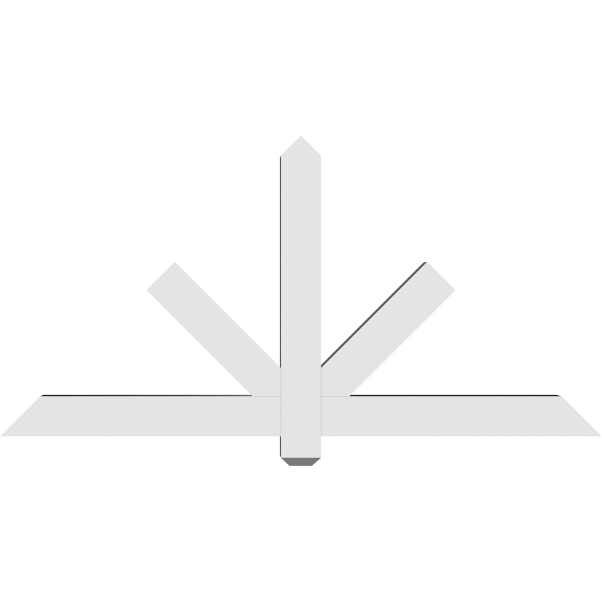 Ekena Millwork GBP060X30X0404KEN00 Exterior-Brackets-Braces - View #4