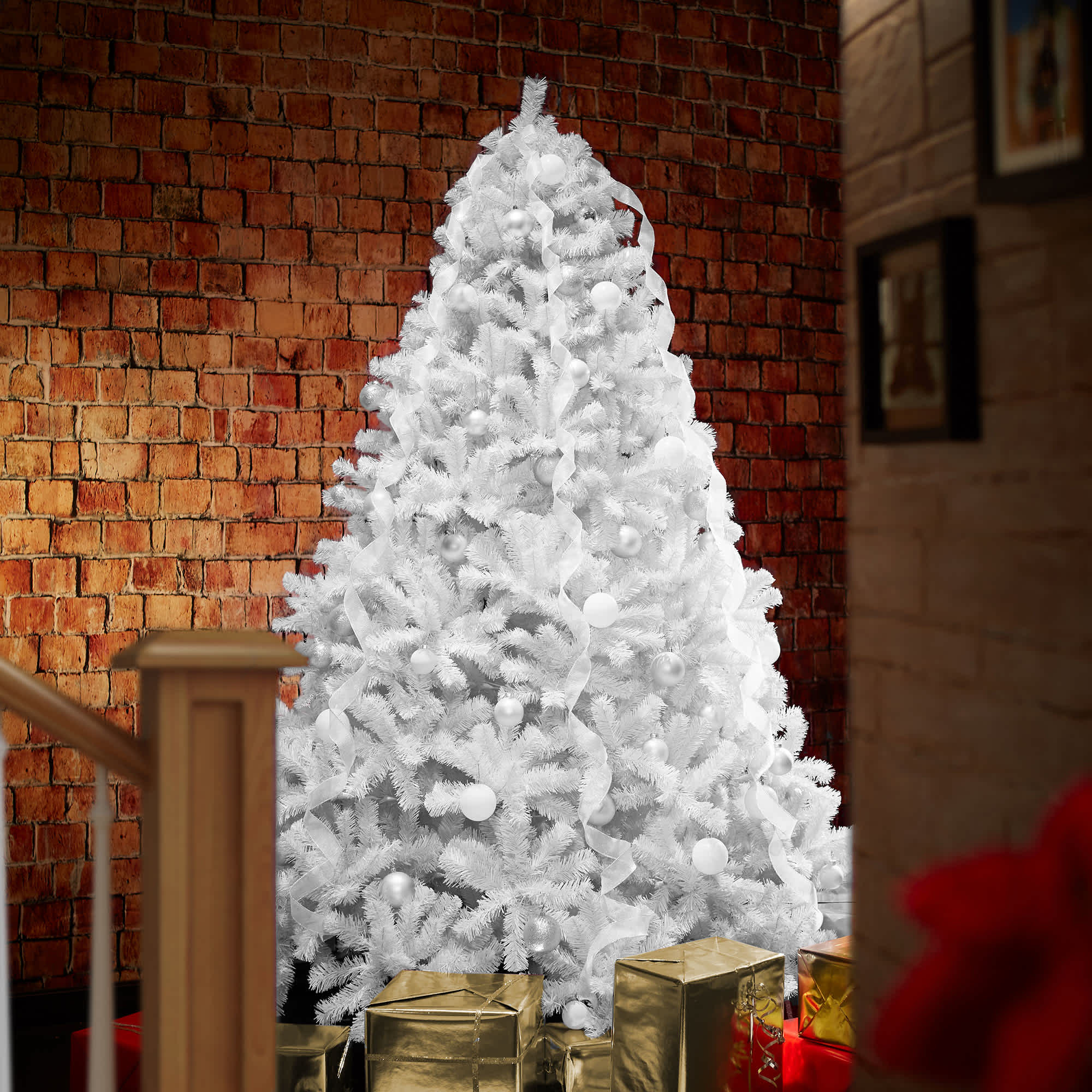 Casafield SZN-TR-436-WHT Artificial-Christmas-Trees - View #7