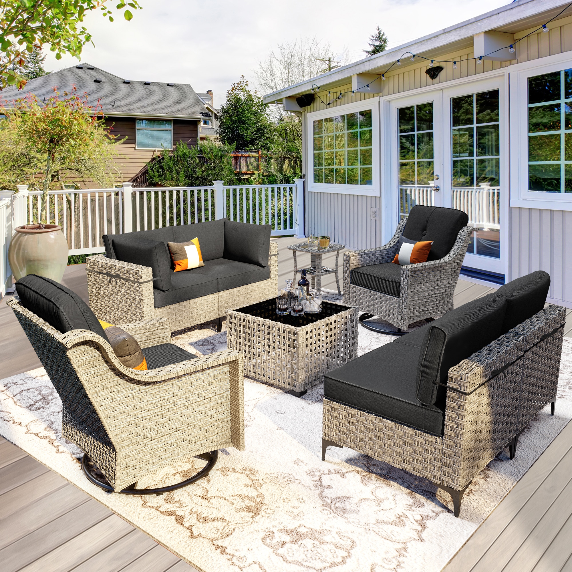 Ovios SK108YP Patio-Conversation-Sets - View #8