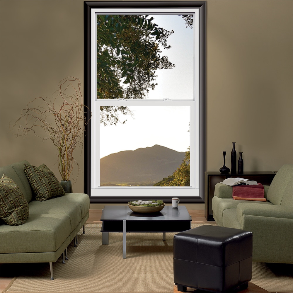 JELD-WEN Premium Atlantic Vinyl New Construction 35-3/4-in X 49-3/8-in ...