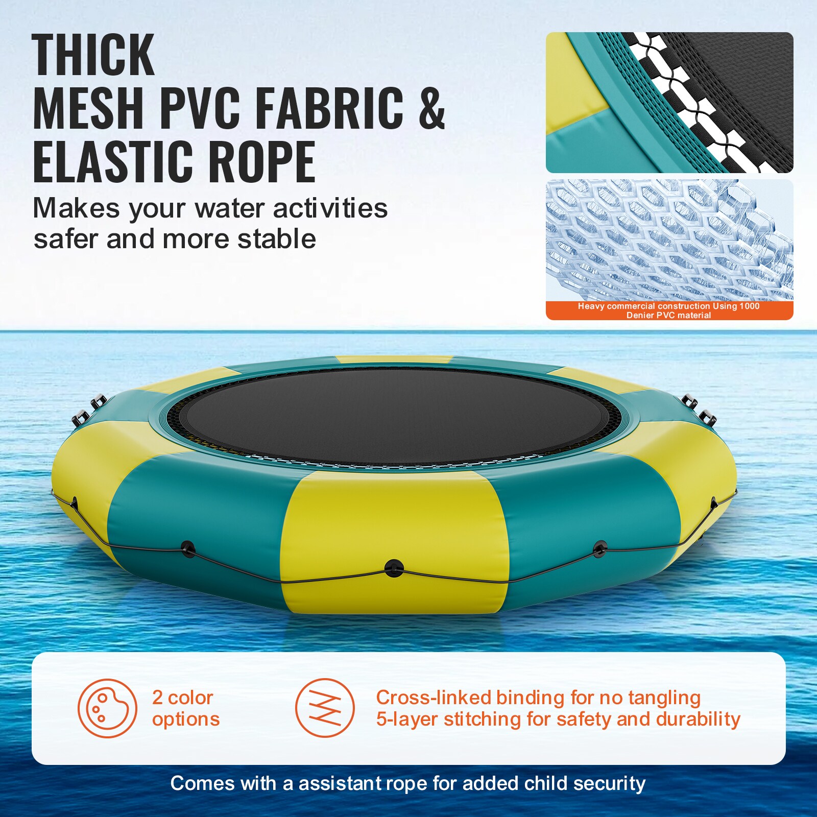 VEVOR BTKSSBCHLS13PC2W5V1 trampolines - View #4