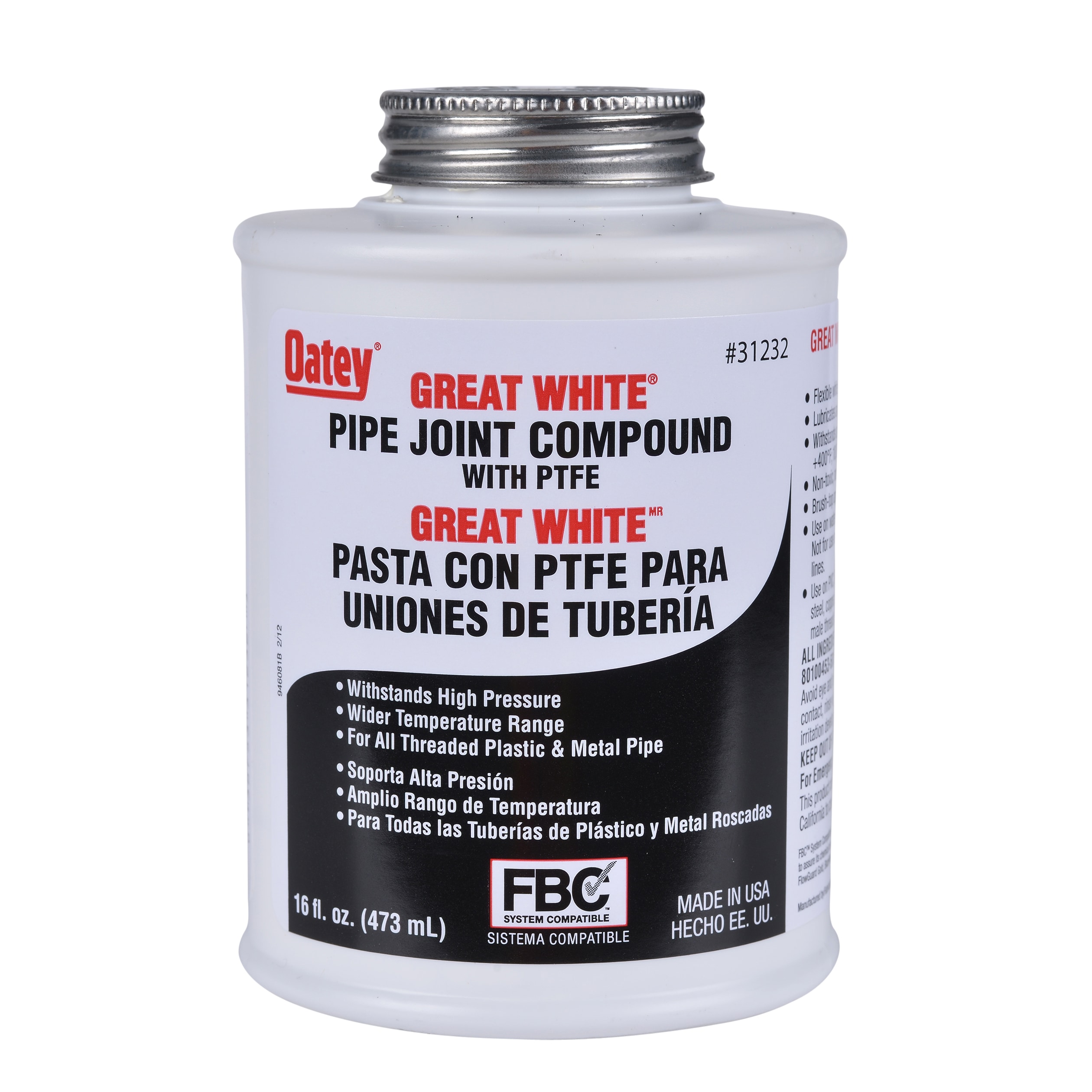 Oatey 31232 Pipe-Valve-Lubricants - View #2