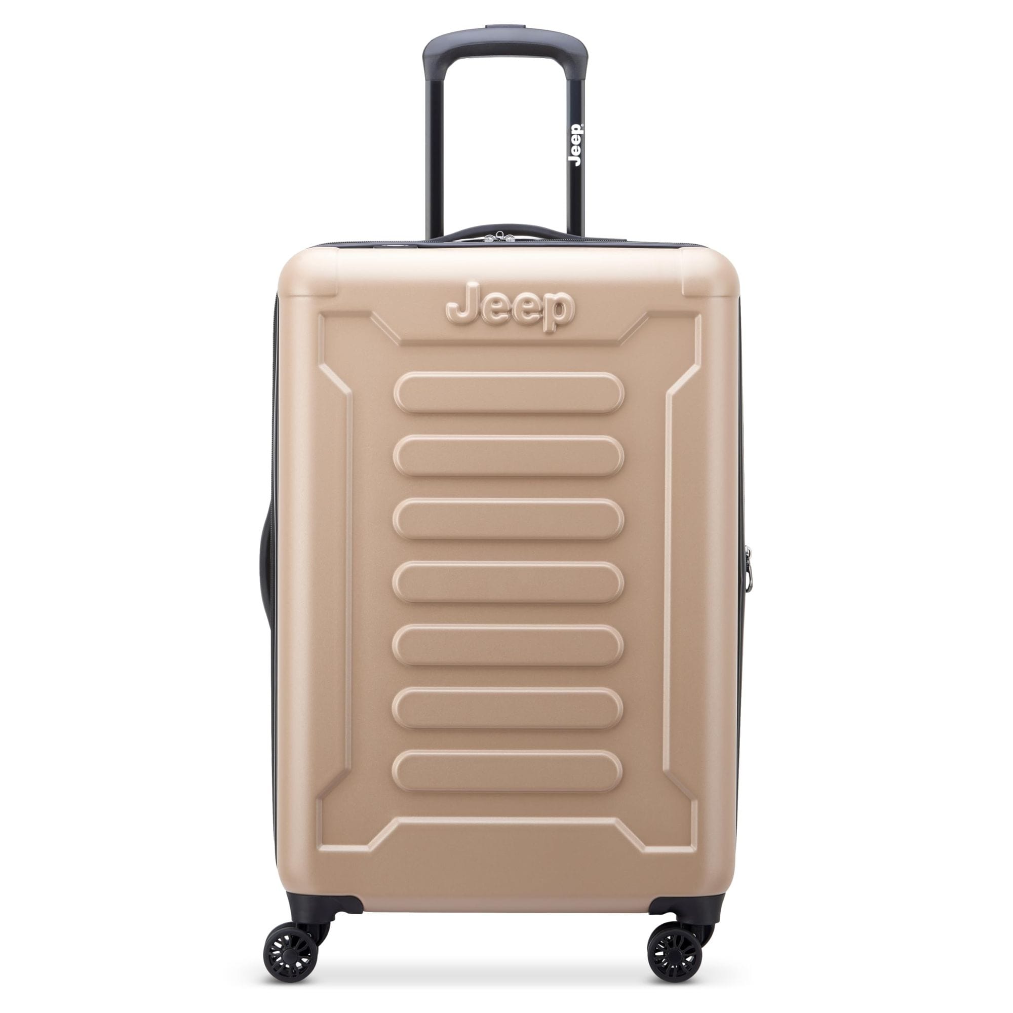 Jeep  JH004C Checked-Medium 24 Inch Hardside Expandable Luggage with Spinner Wheels