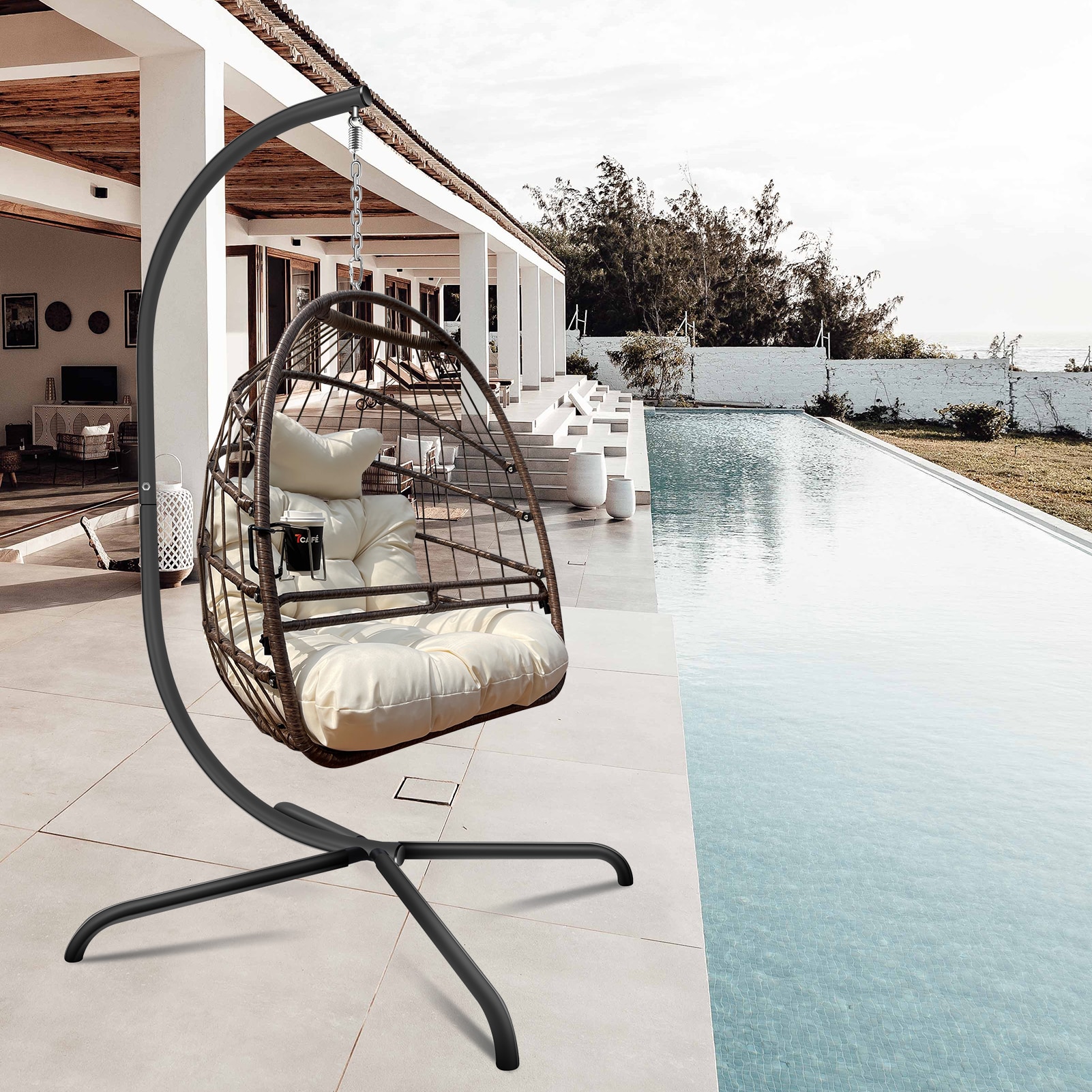 Forclover THUGFMF04BN Patio-Chairs - View #10