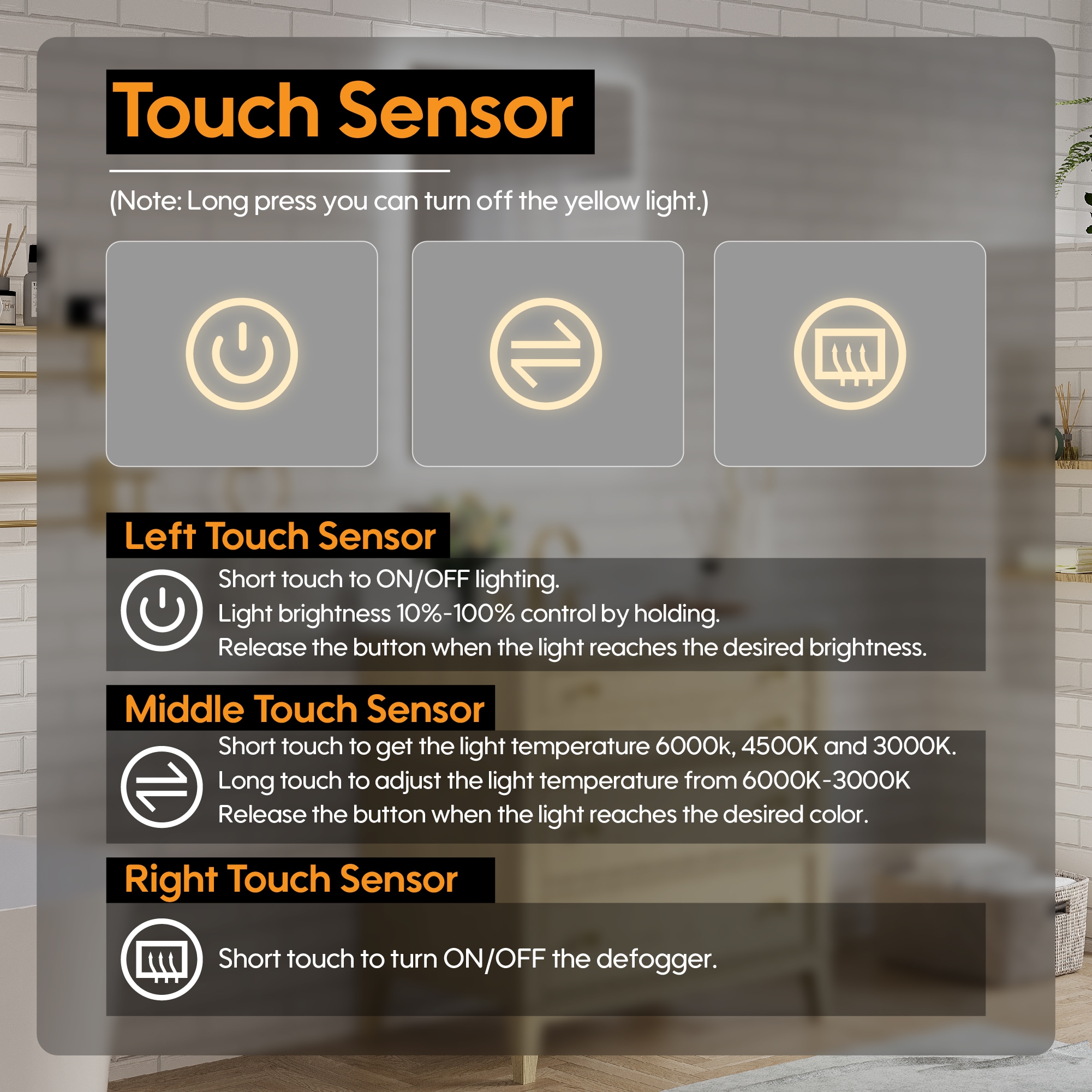 WELLFOR UCS-10FL4836 Framed-Bath-Mirrors - View #15