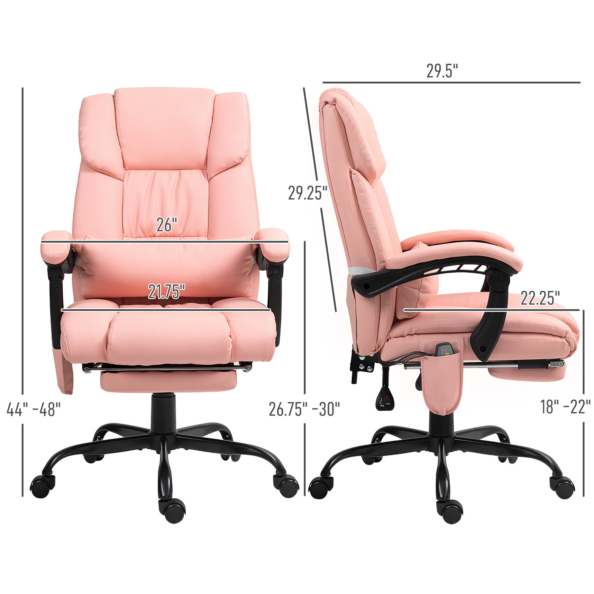 Vinsetto 921-275V80PK Office-Chairs - View #3