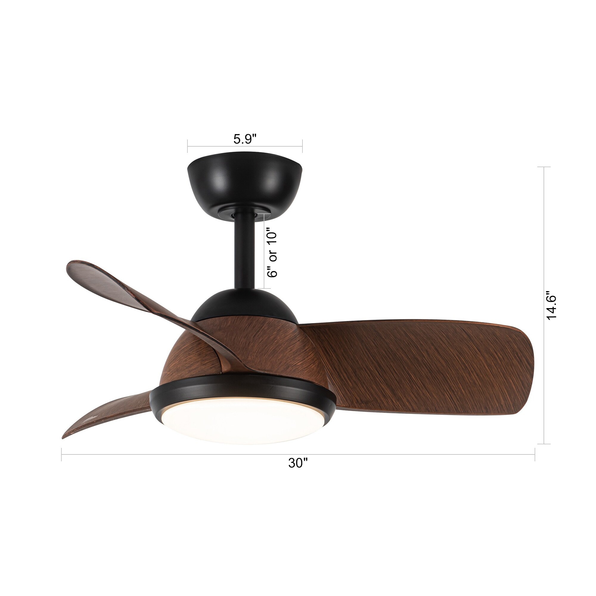 Parrot Uncle F6336BK110V Ceiling-Fans - View #19