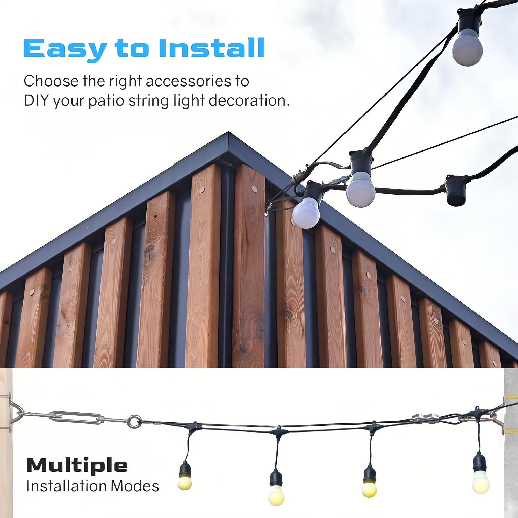 Numhew NHWILL4270 Patio-String-Lights - View #8