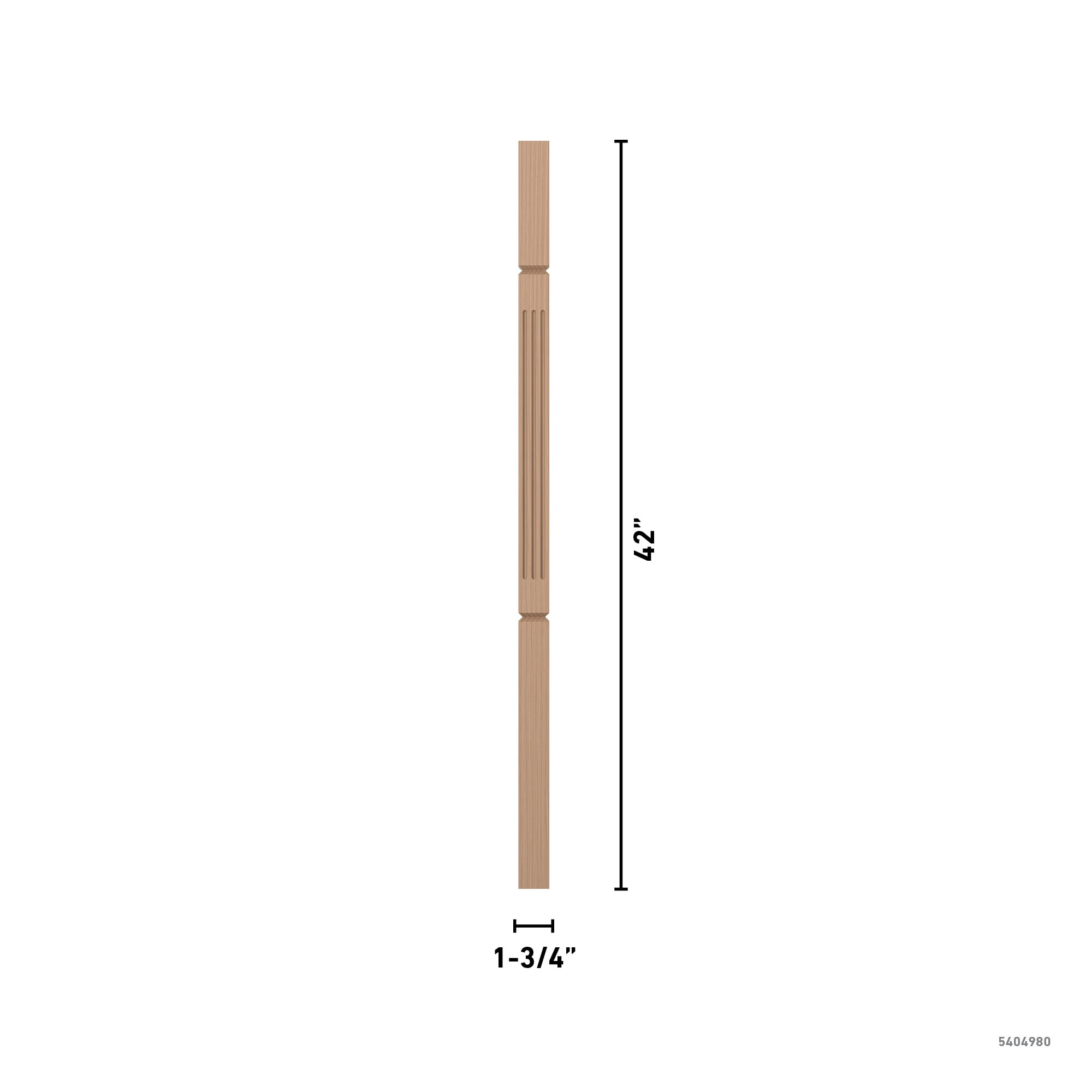 L.J. Smith Stair Systems LJF-5360V-P 42 Interior-Stairpart-Balusters - View #4